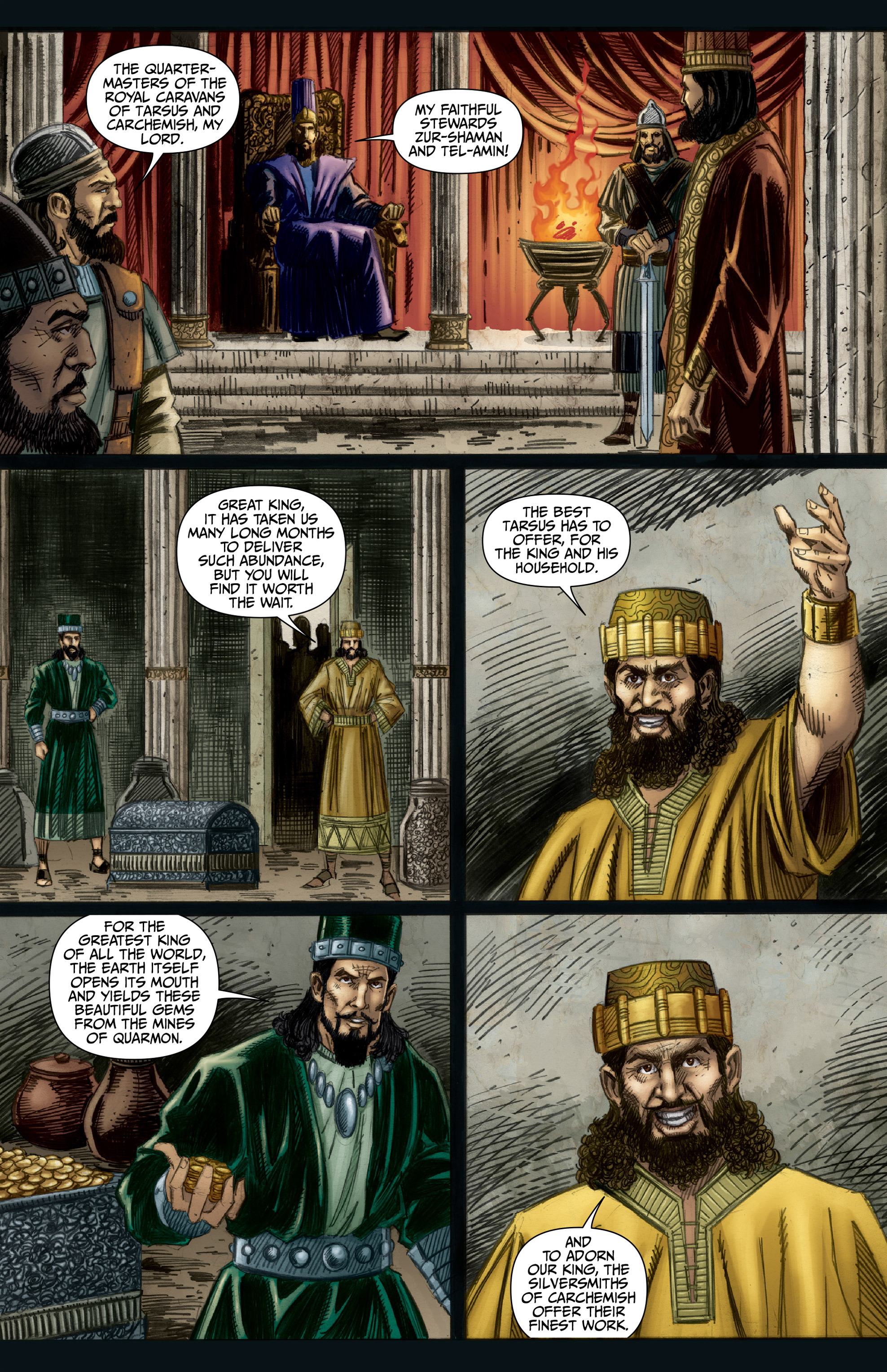 Read online The Kingstone Bible comic -  Issue #7 - 47