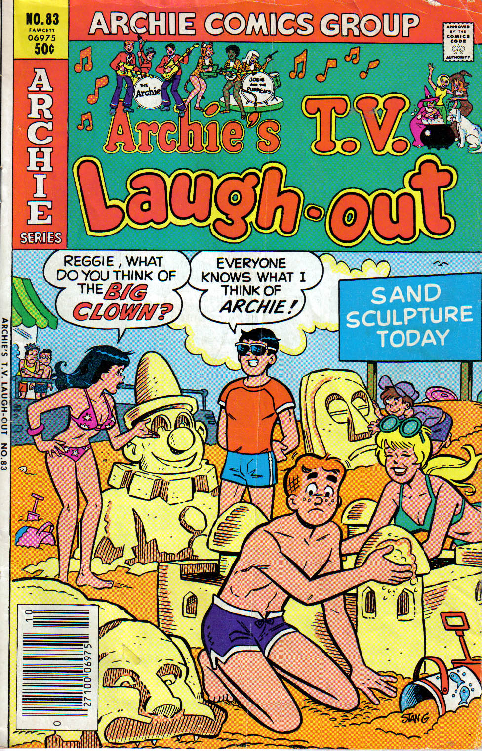 Read online Archie's TV Laugh-Out comic -  Issue #83 - 1