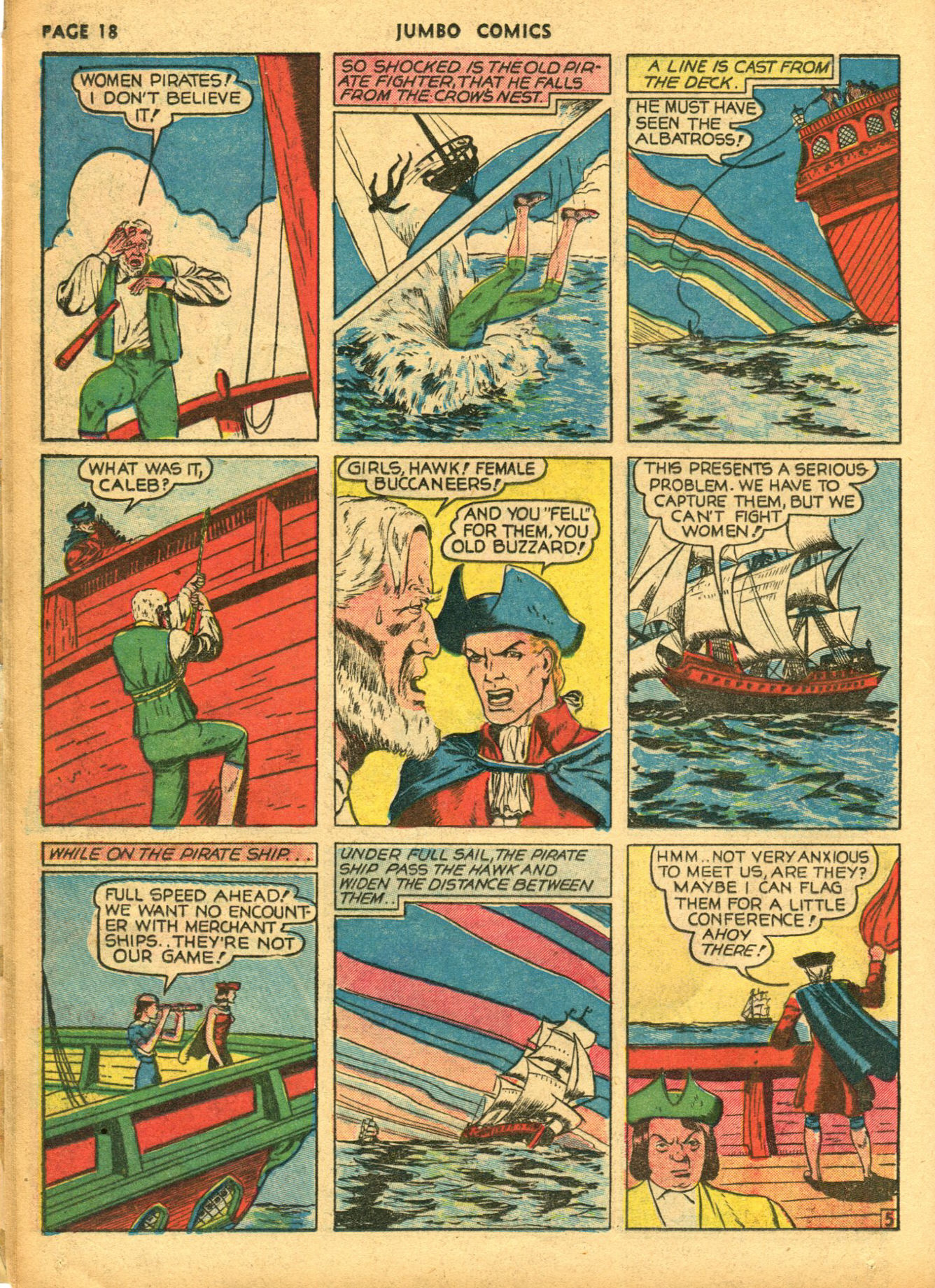 Read online Jumbo Comics comic -  Issue #20 - 20