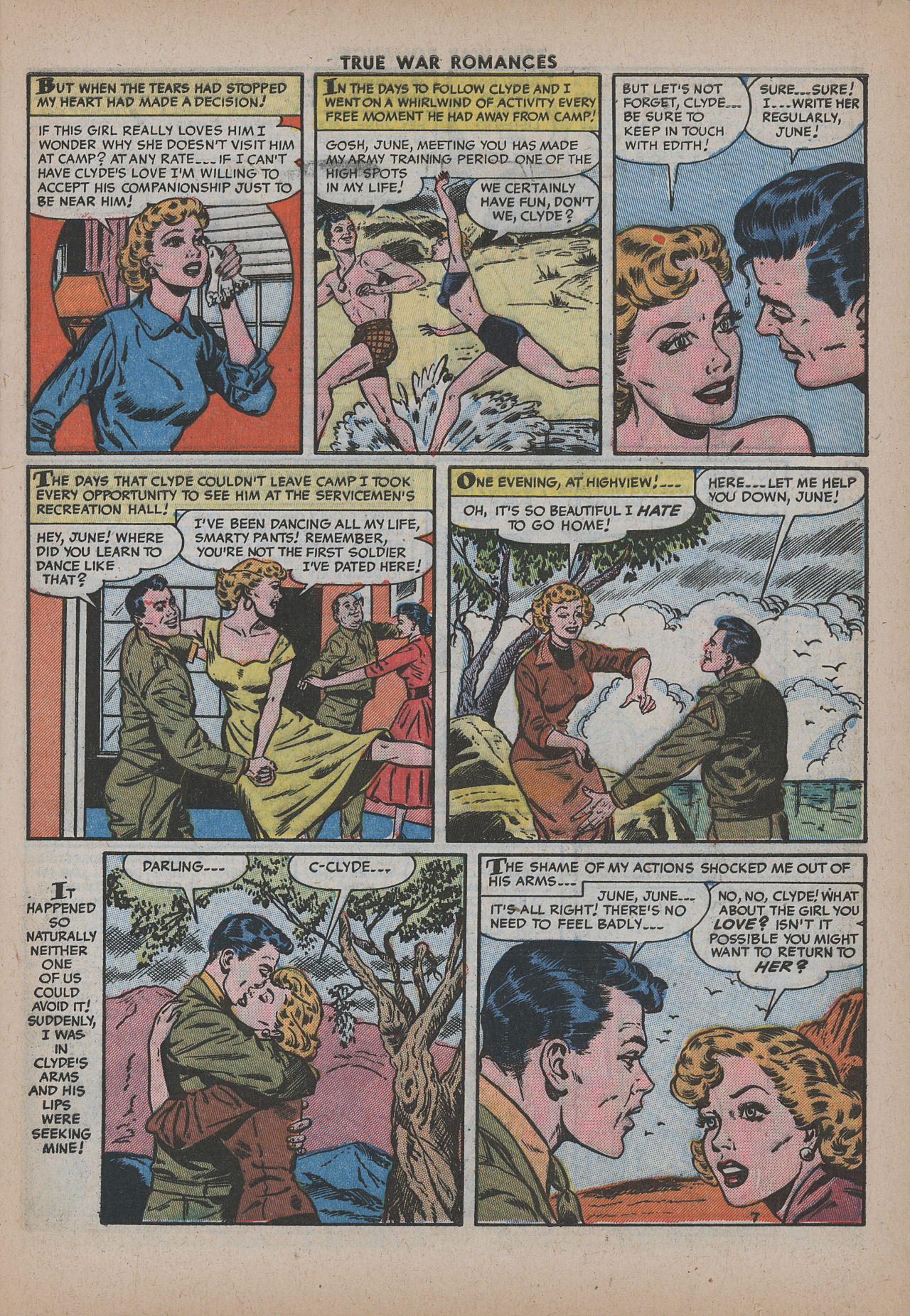 Read online True War Romances comic -  Issue #16 - 9