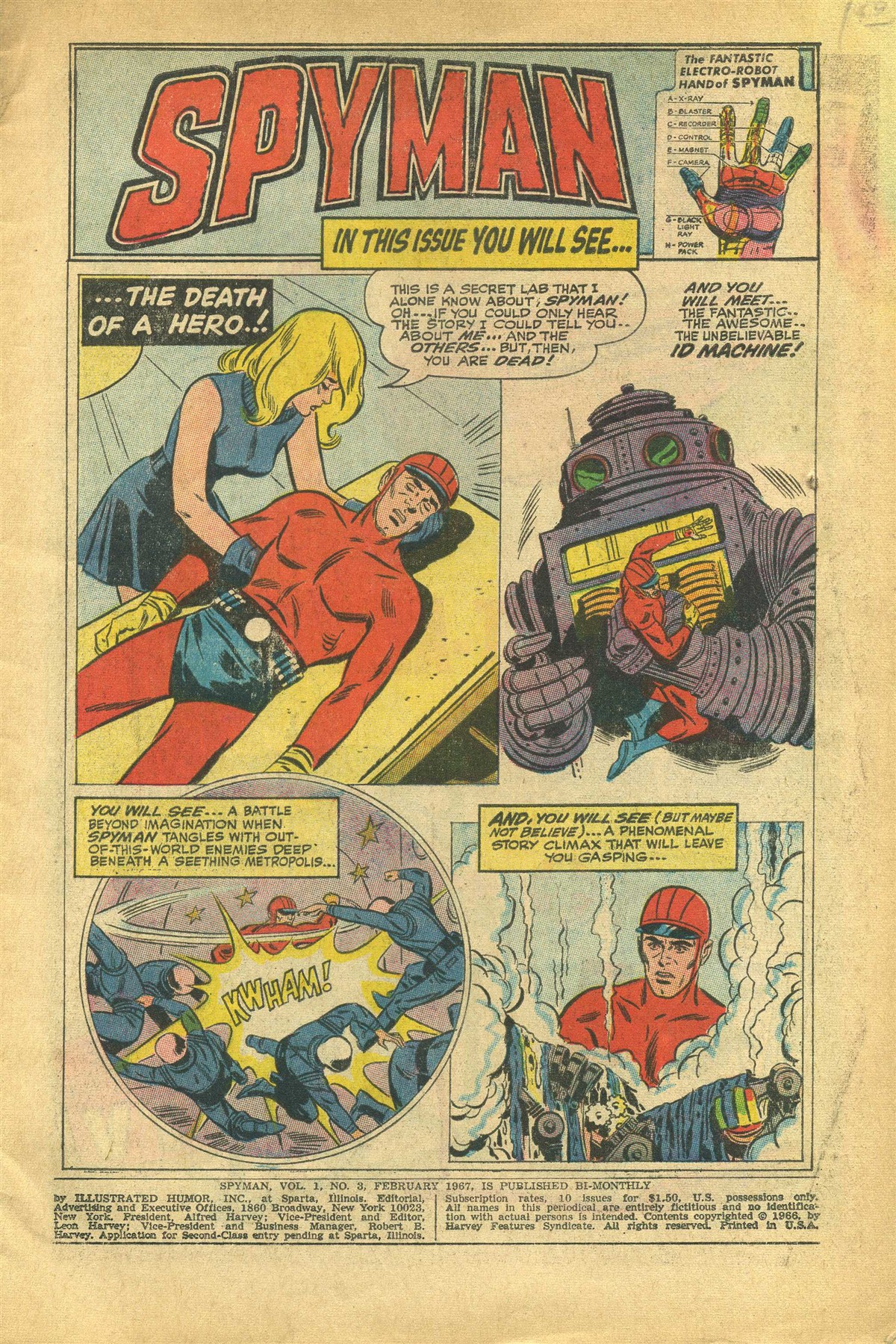 Read online Spyman comic -  Issue #3 - 3