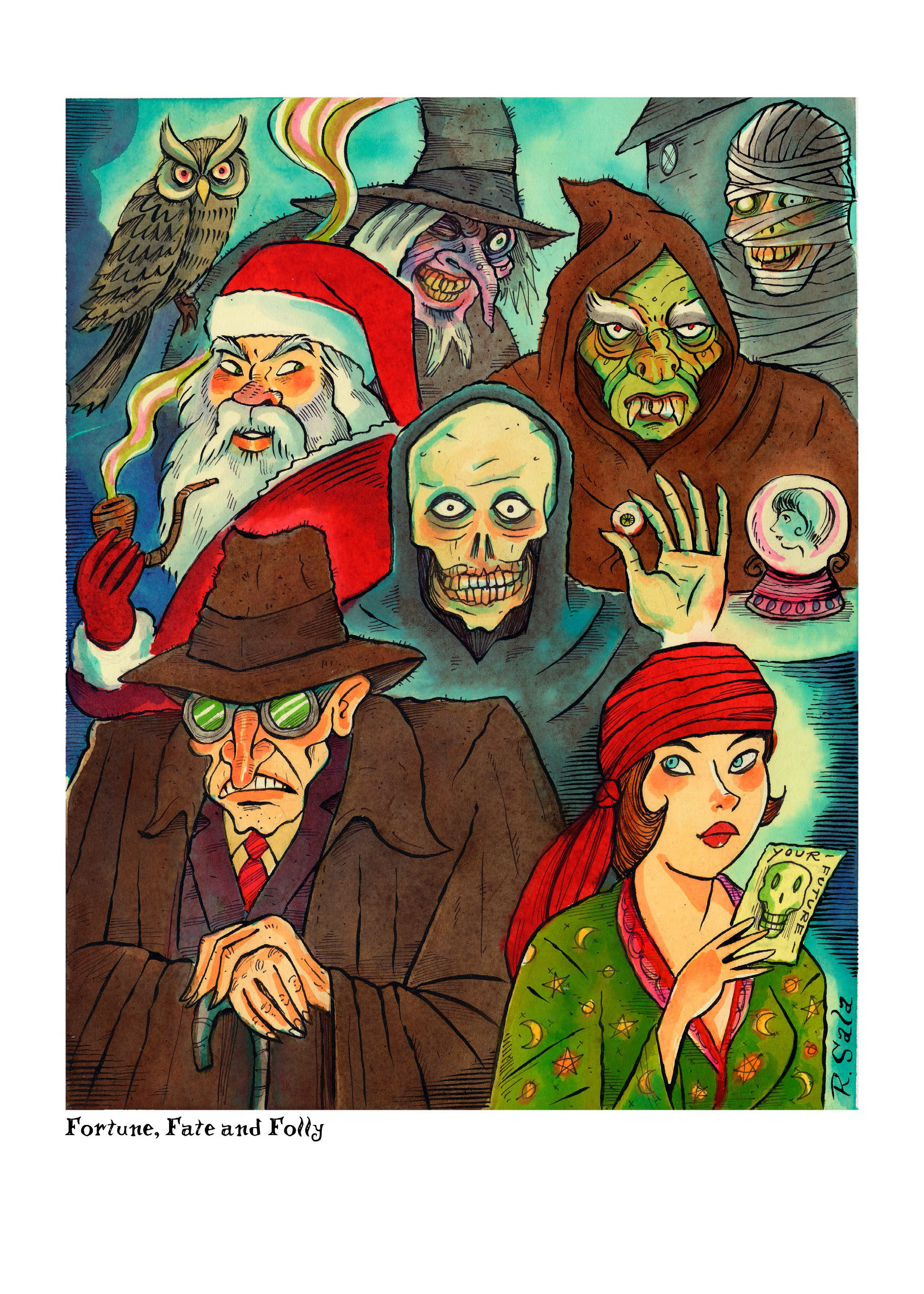 Read online Violenzia and Other Deadly Amusements comic -  Issue # TPB - 89