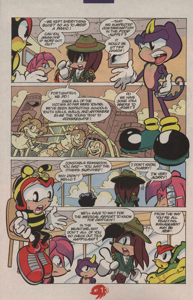 Read online Knuckles the Echidna comic -  Issue #13 - 20