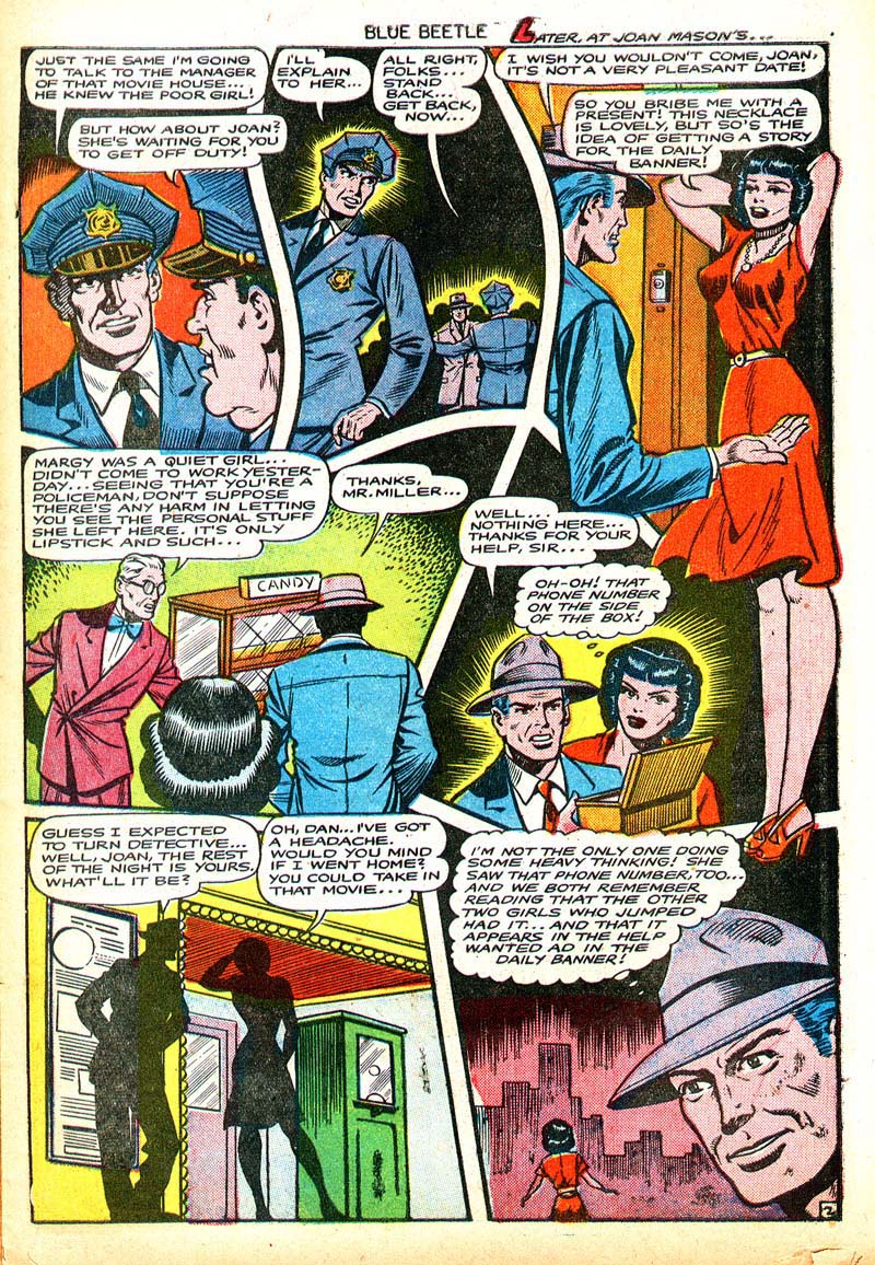 Read online The Blue Beetle comic -  Issue #53 - 13