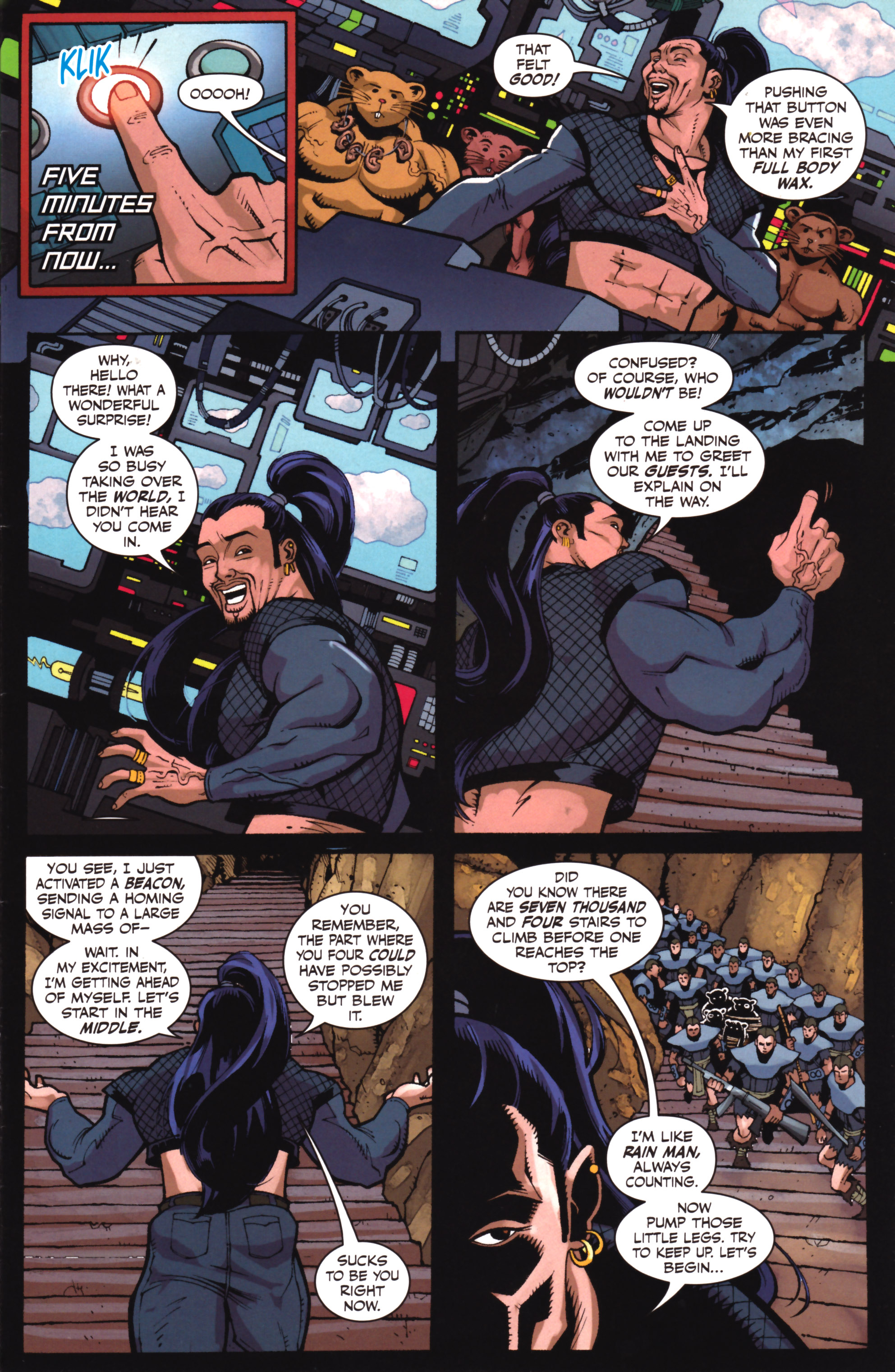 Read online Adolescent Radioactive Black Belt Hamsters (2008) comic -  Issue #4 - 3