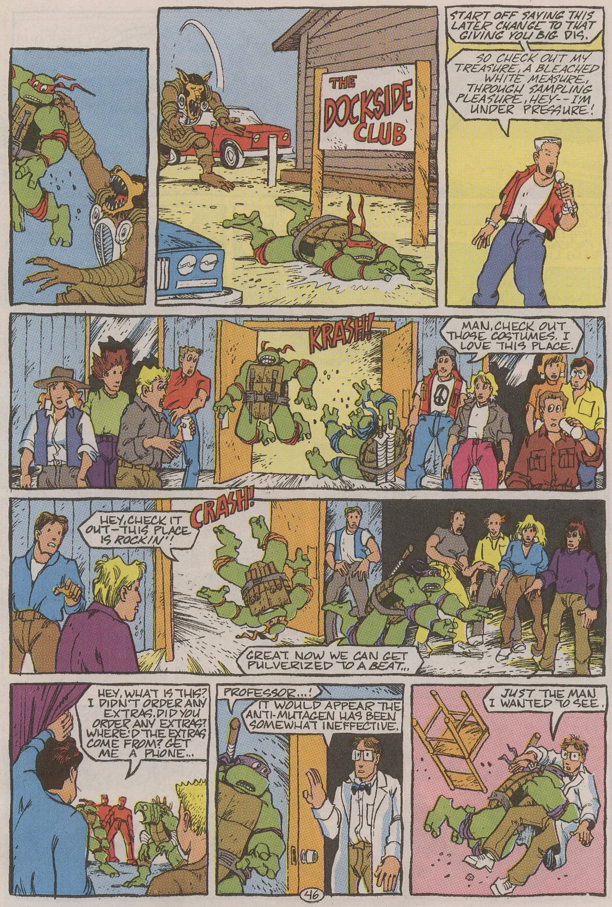 Read online Teenage Mutant Ninja Turtles II: The Secret of the Ooze Official Movie Adaptation comic -  Issue # Full - 47