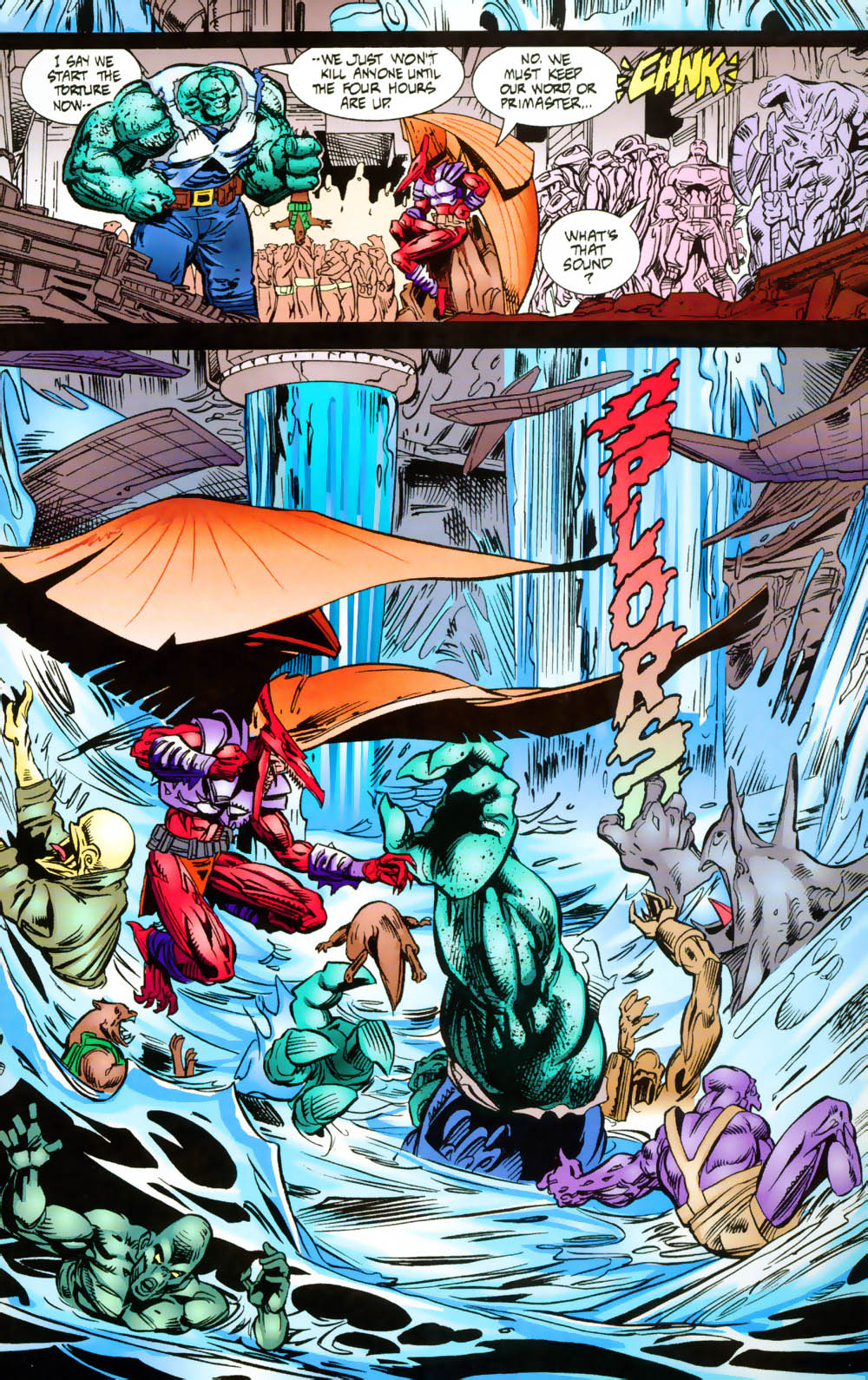 Read online Leonard Nimoy's Primortals (1995) comic -  Issue #2 - 13