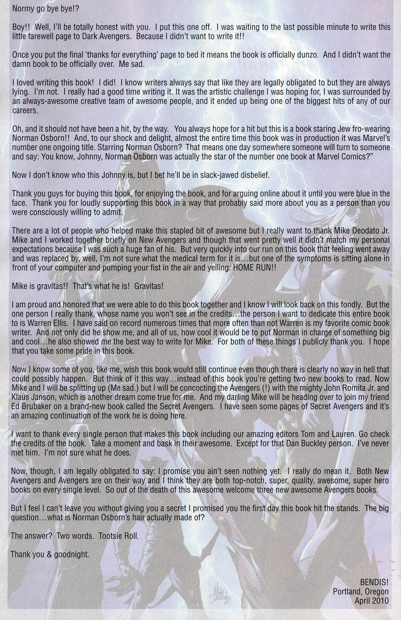 Read online Dark Avengers (2009) comic -  Issue #16 - 21