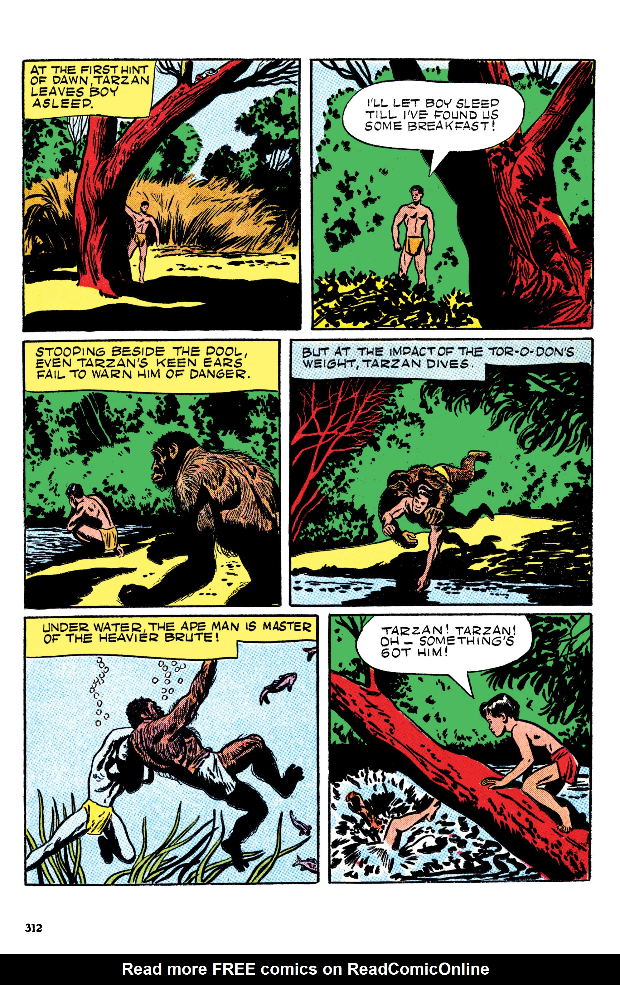 Read online Edgar Rice Burroughs Tarzan: The Jesse Marsh Years Omnibus comic -  Issue # TPB (Part 4) - 14