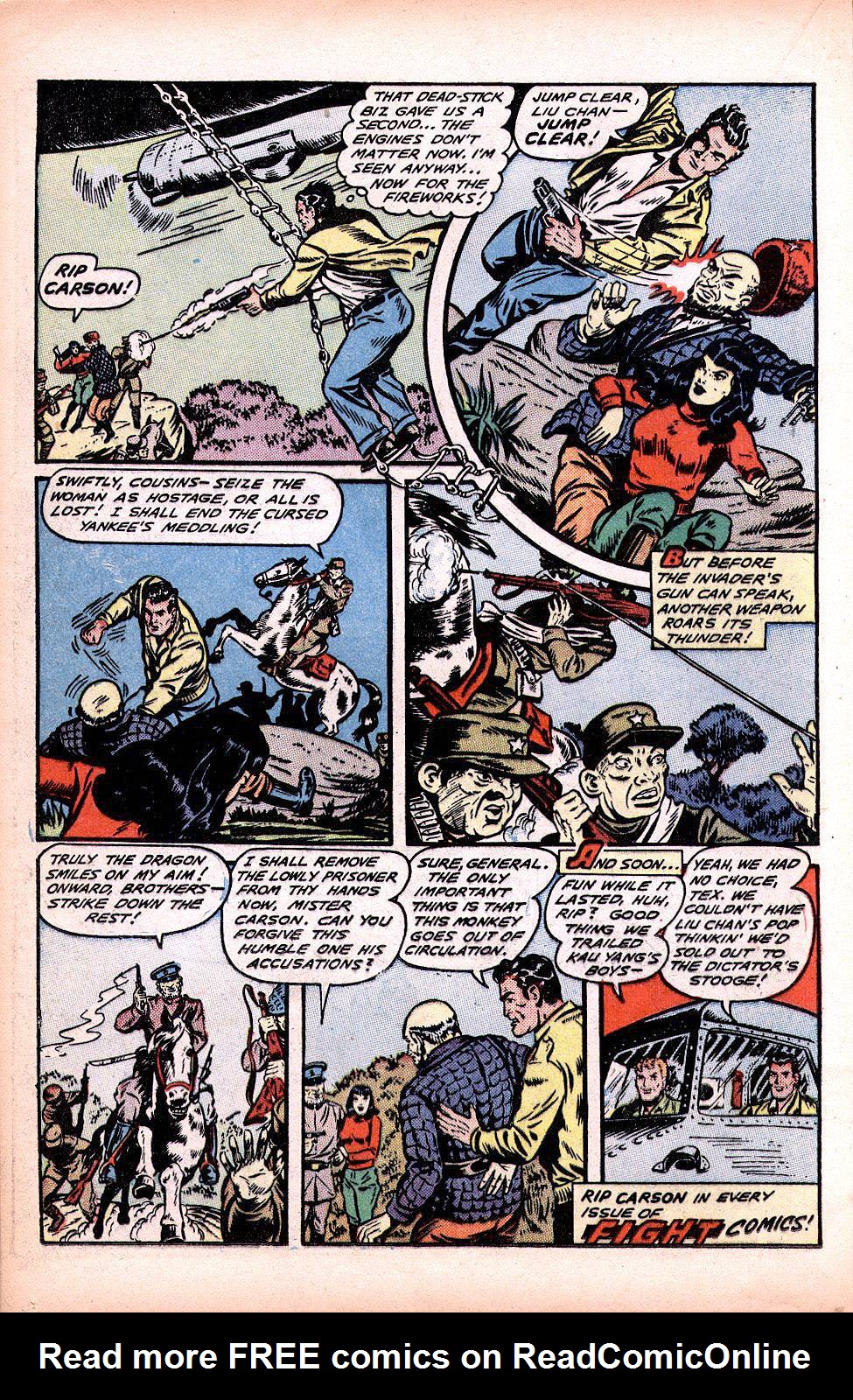 Read online Fight Comics comic -  Issue #67 - 20