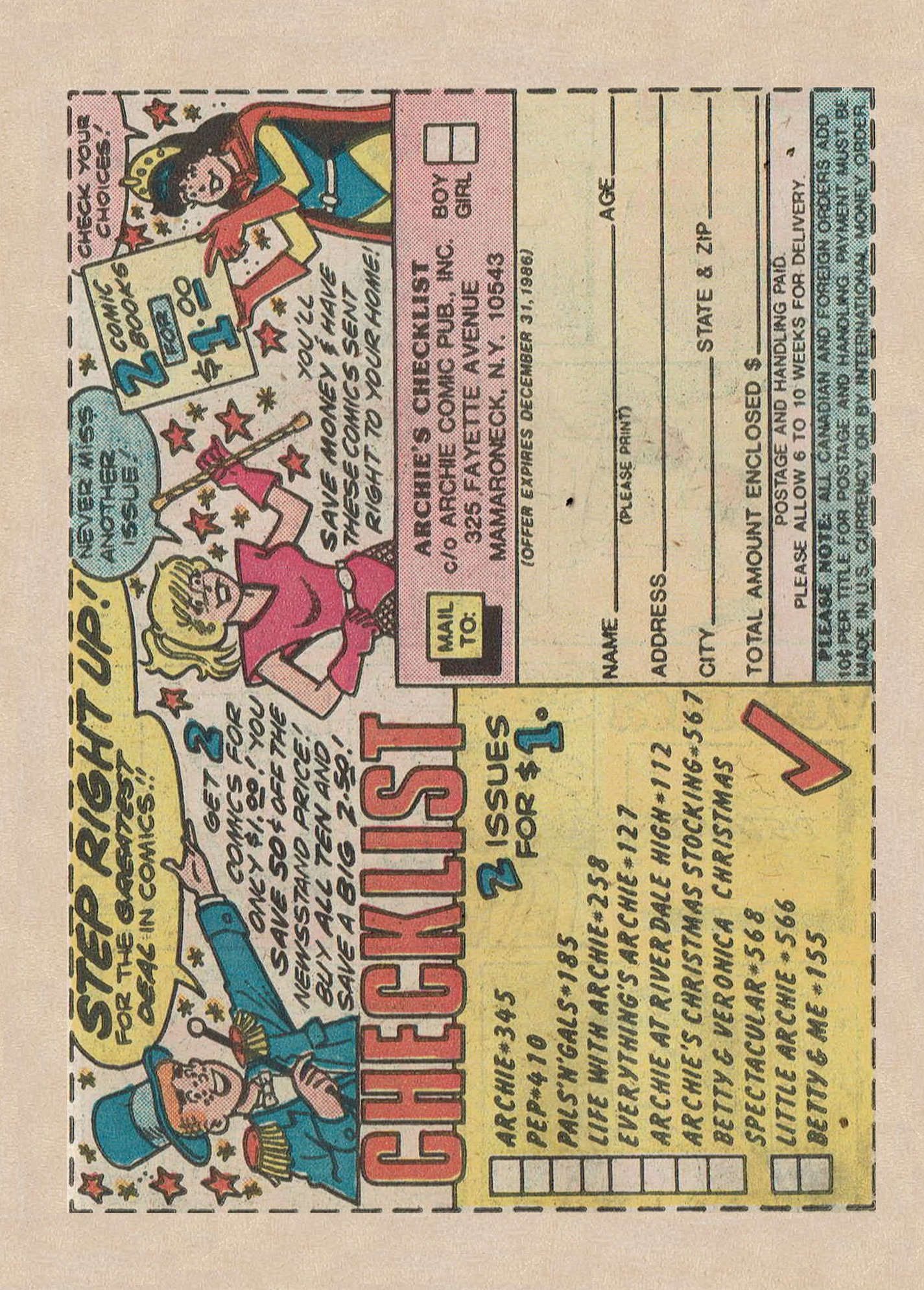 Read online Archie Digest Magazine comic -  Issue #81 - 62