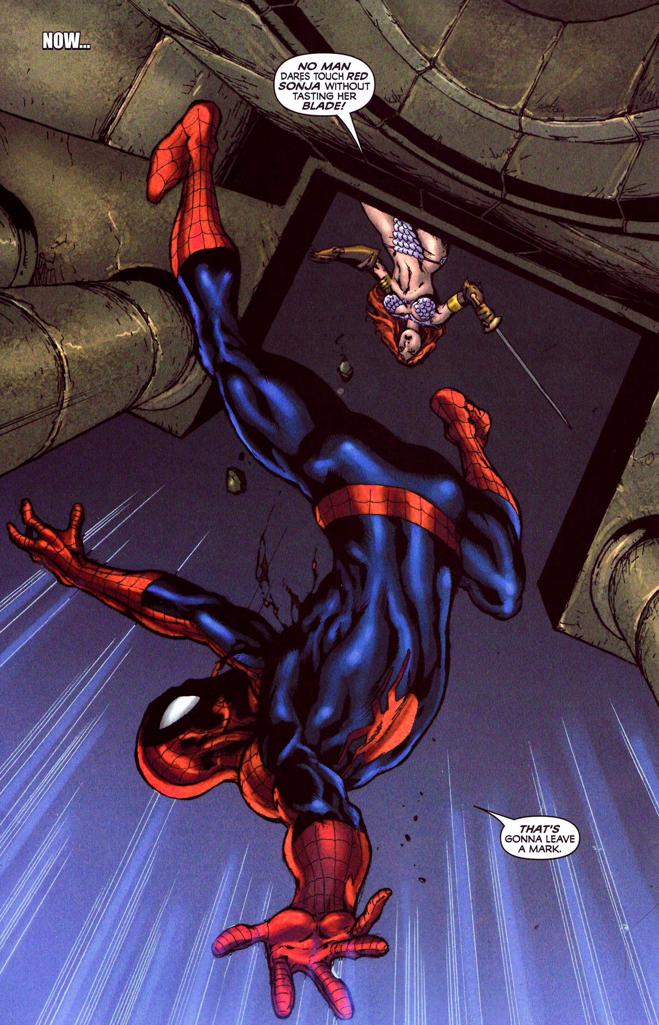 Read online Spider-Man/Red Sonja comic -  Issue #2 - 6