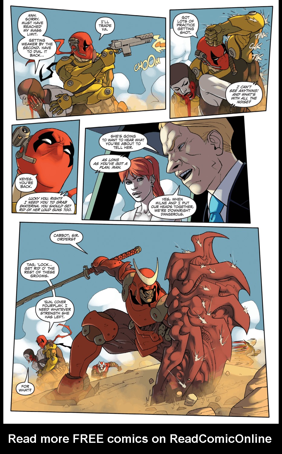 Read online Bloodstrike (2012) comic -  Issue #30 - 17