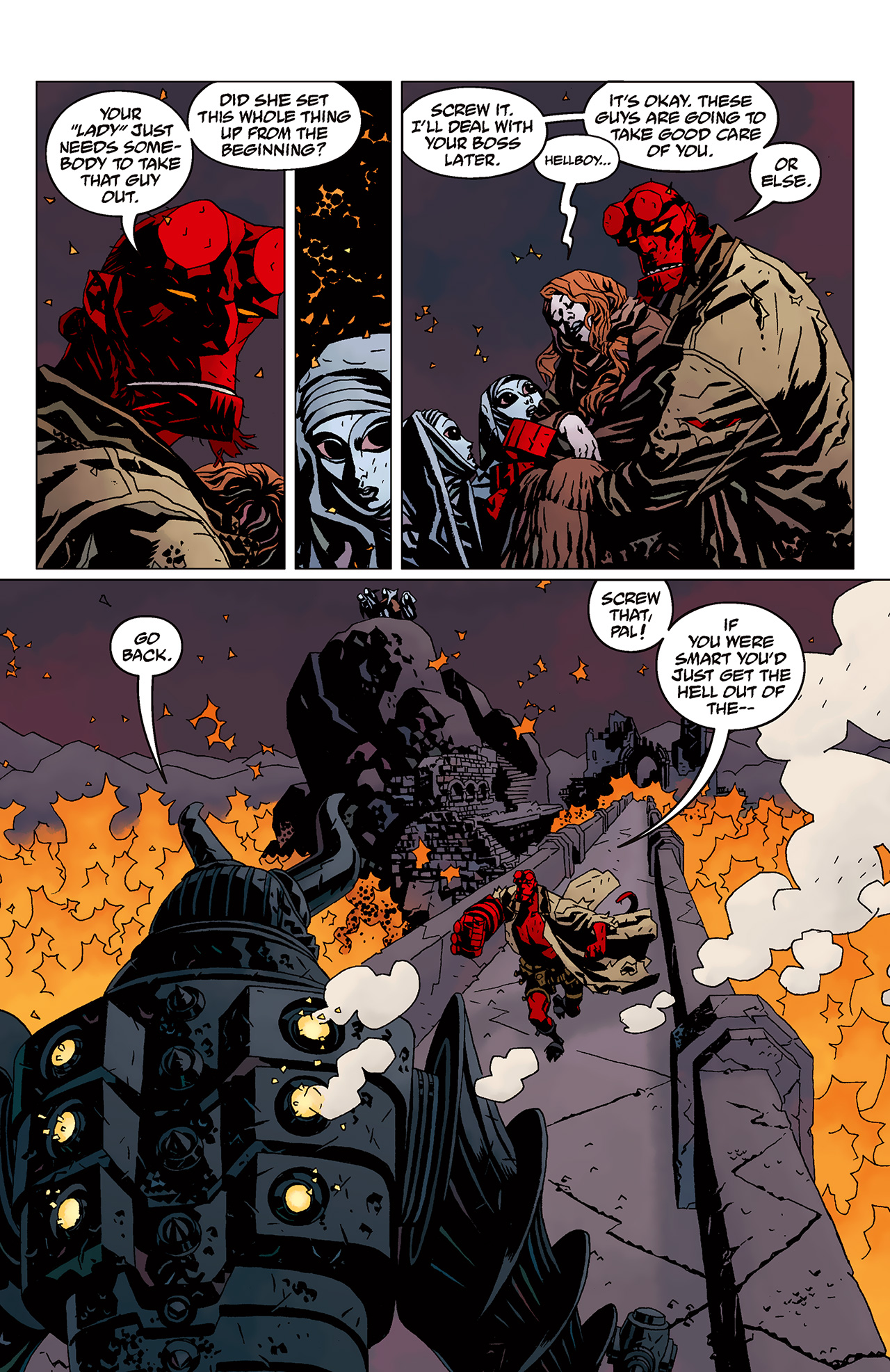 Read online Hellboy: The Wild Hunt comic -  Issue #5 - 8