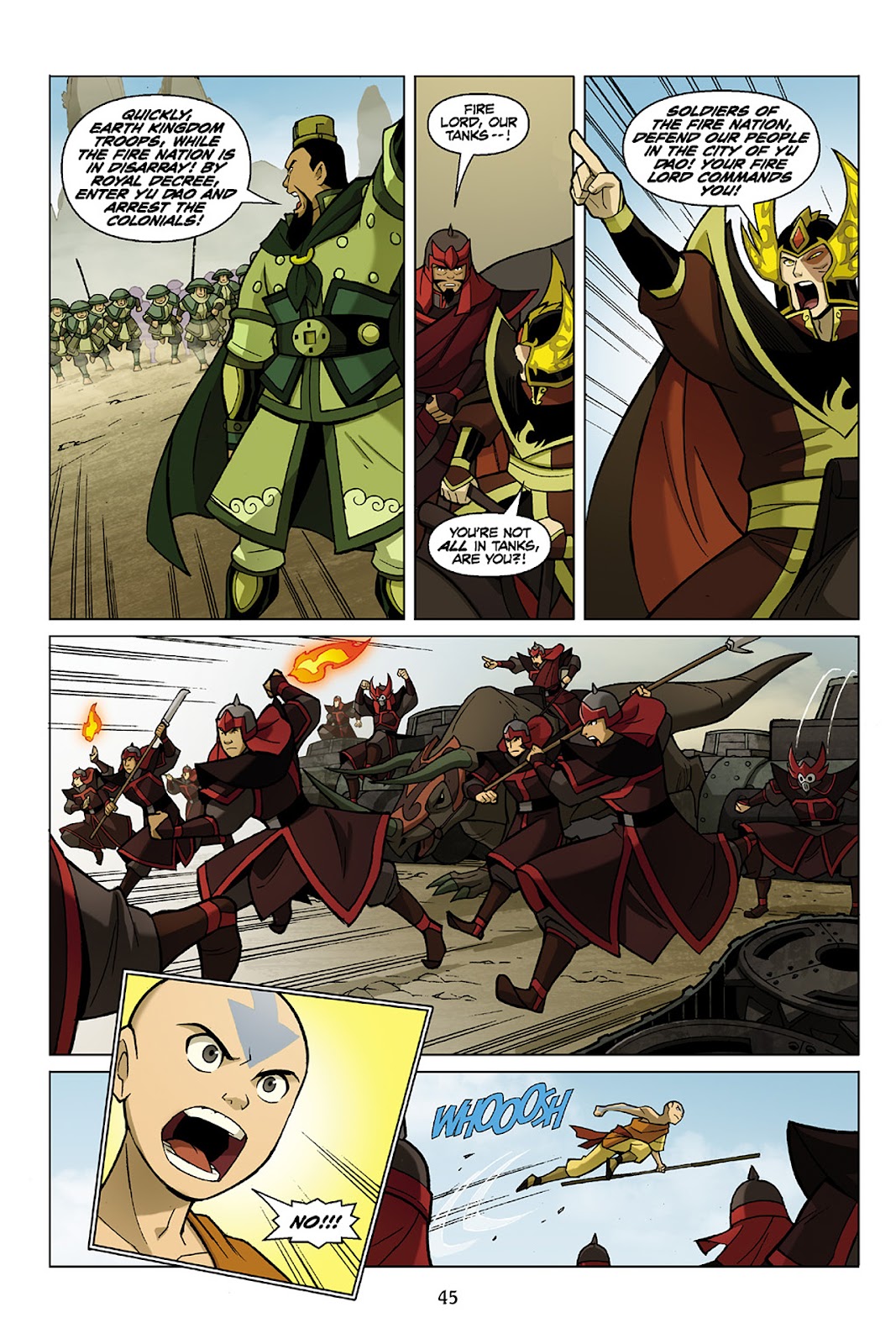 Nickelodeon Avatar: The Last Airbender - The Promise issue Part 3 - Page 45