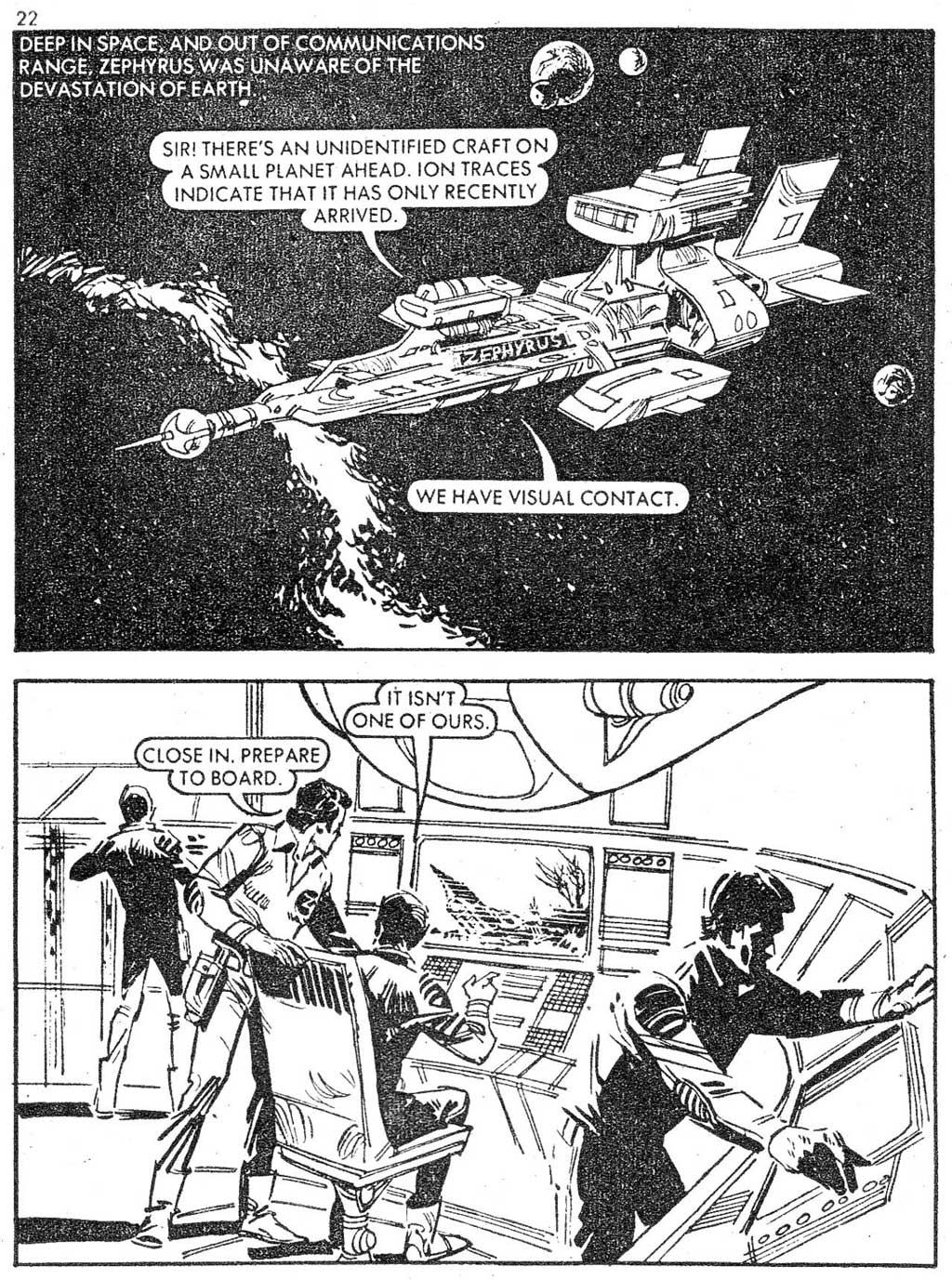 Read online Starblazer comic -  Issue #18 - 22