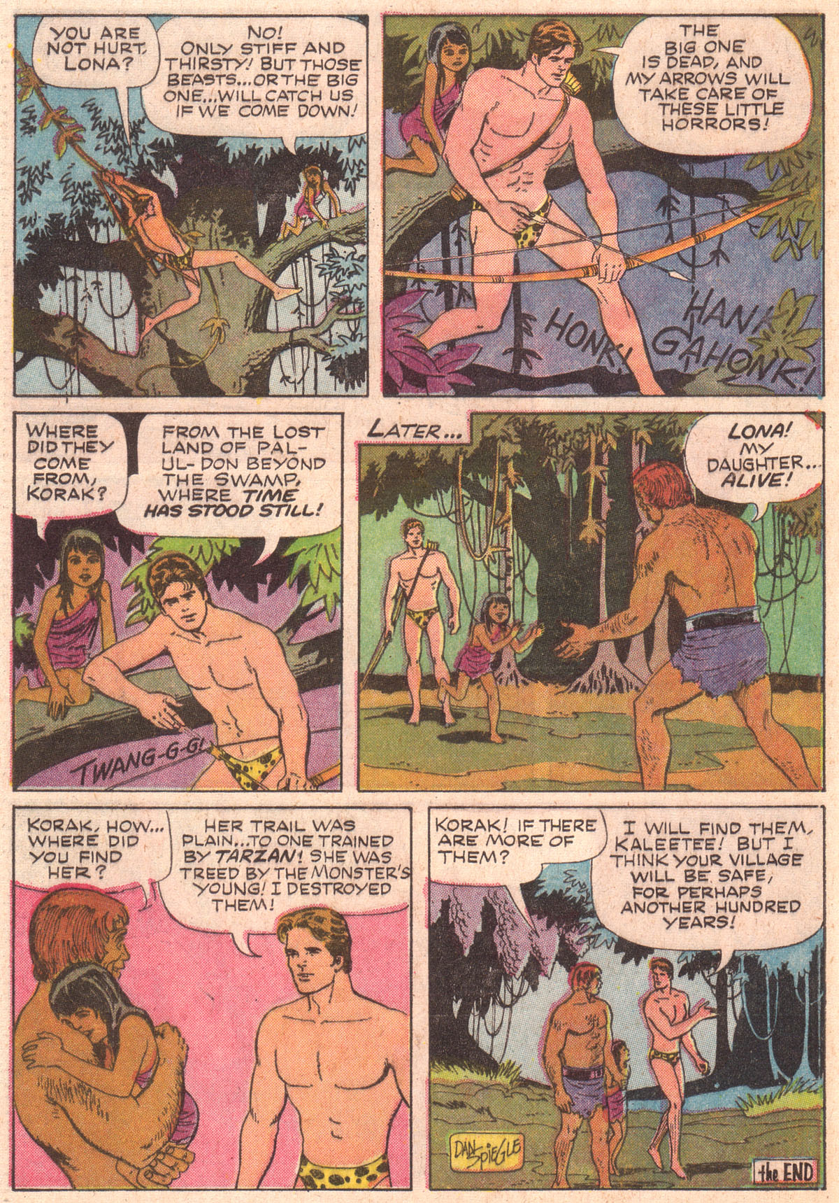 Read online Korak, Son of Tarzan (1964) comic -  Issue #29 - 32