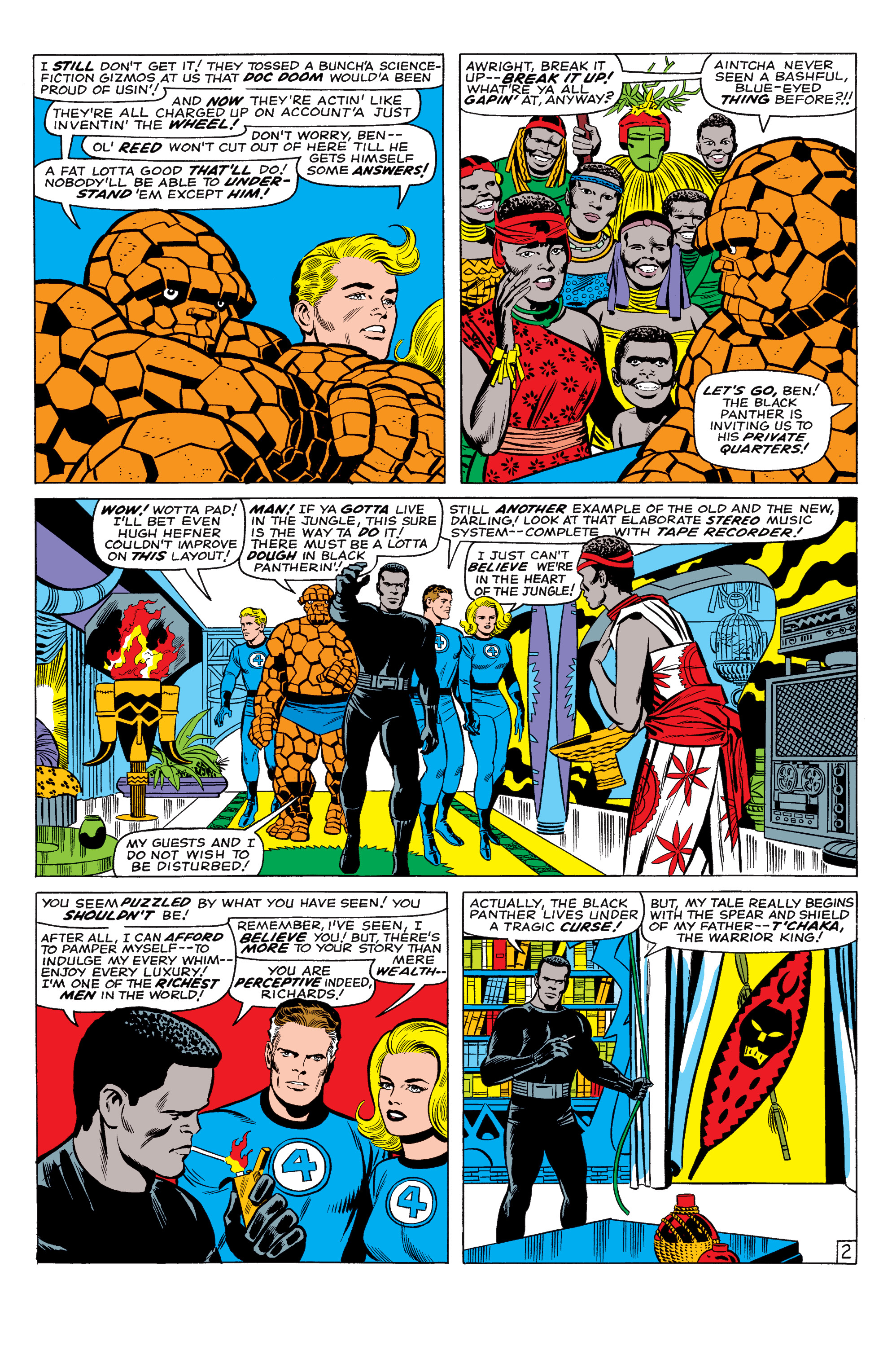 Read online Fantastic Four Epic Collection comic -  Issue # The Mystery of the Black Panther (Part 1) - 28