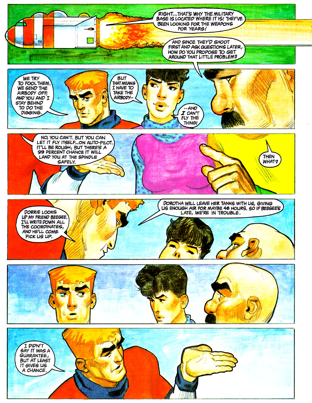 Read online Science Fiction Graphic Novel comic -  Issue #4 - 38