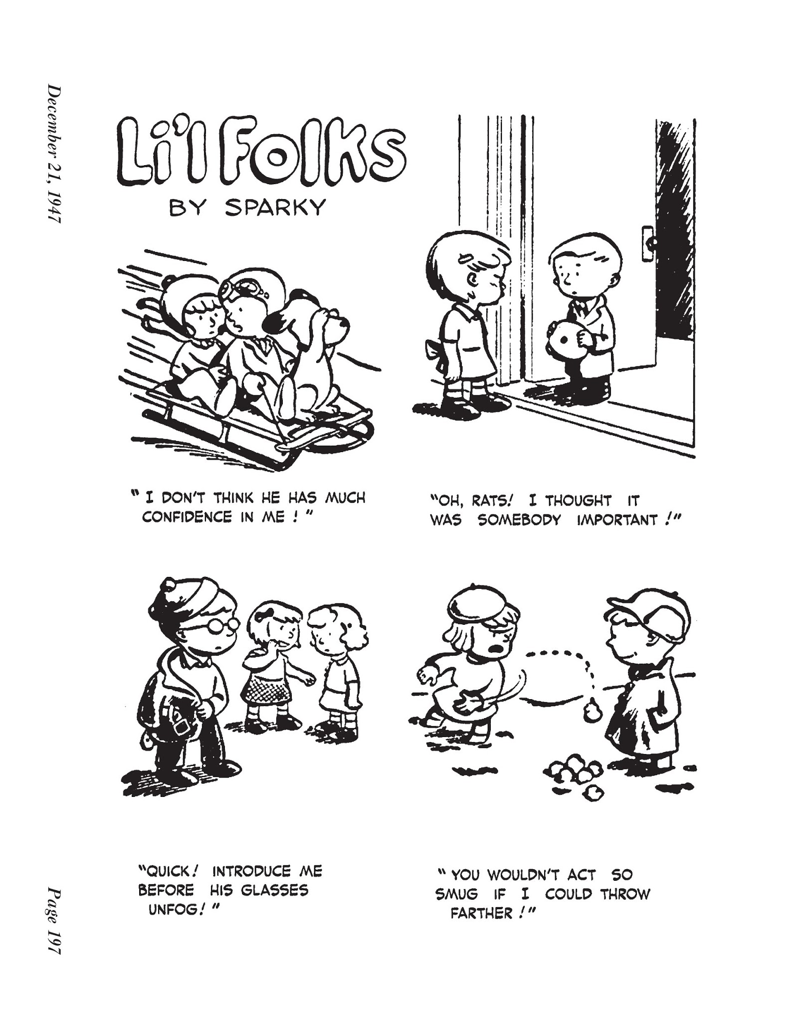 Read online The Complete Peanuts comic -  Issue # TPB 25 - 206