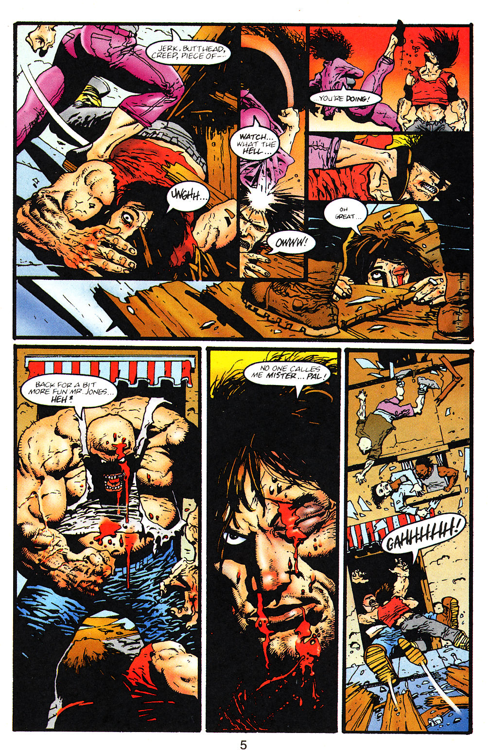 Read online Bodycount comic -  Issue #1 - 7