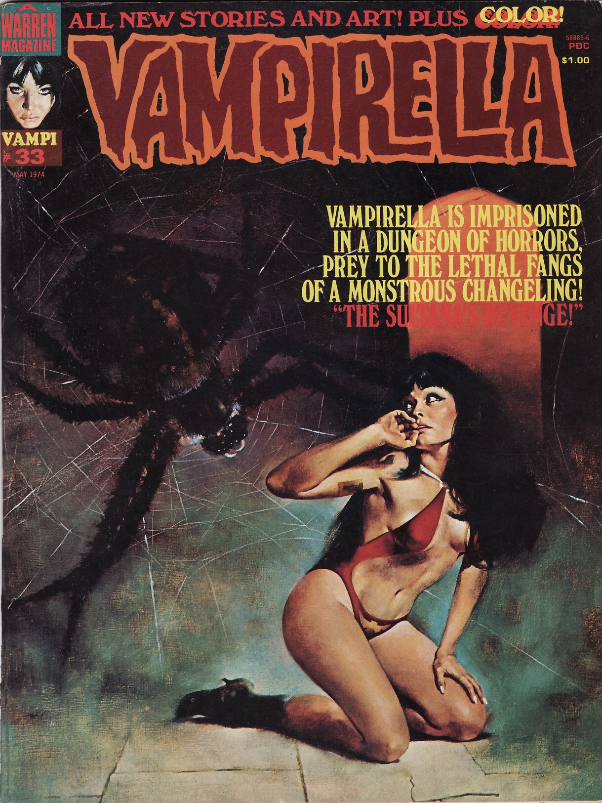 Read online Vampirella (1969) comic -  Issue #33 - 1