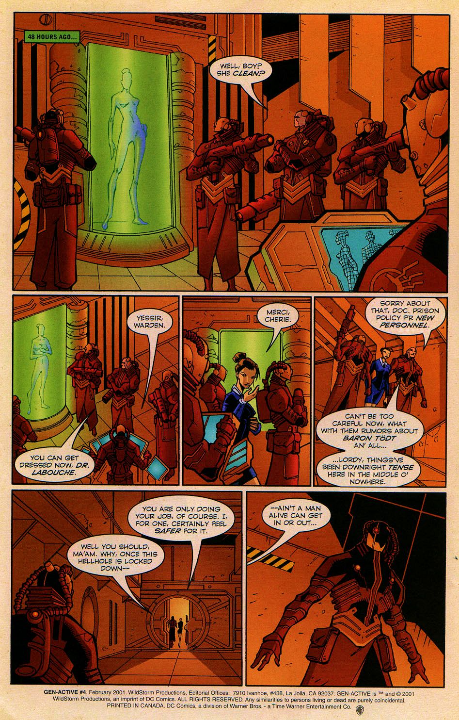 Read online Gen-Active comic -  Issue #4 - 5