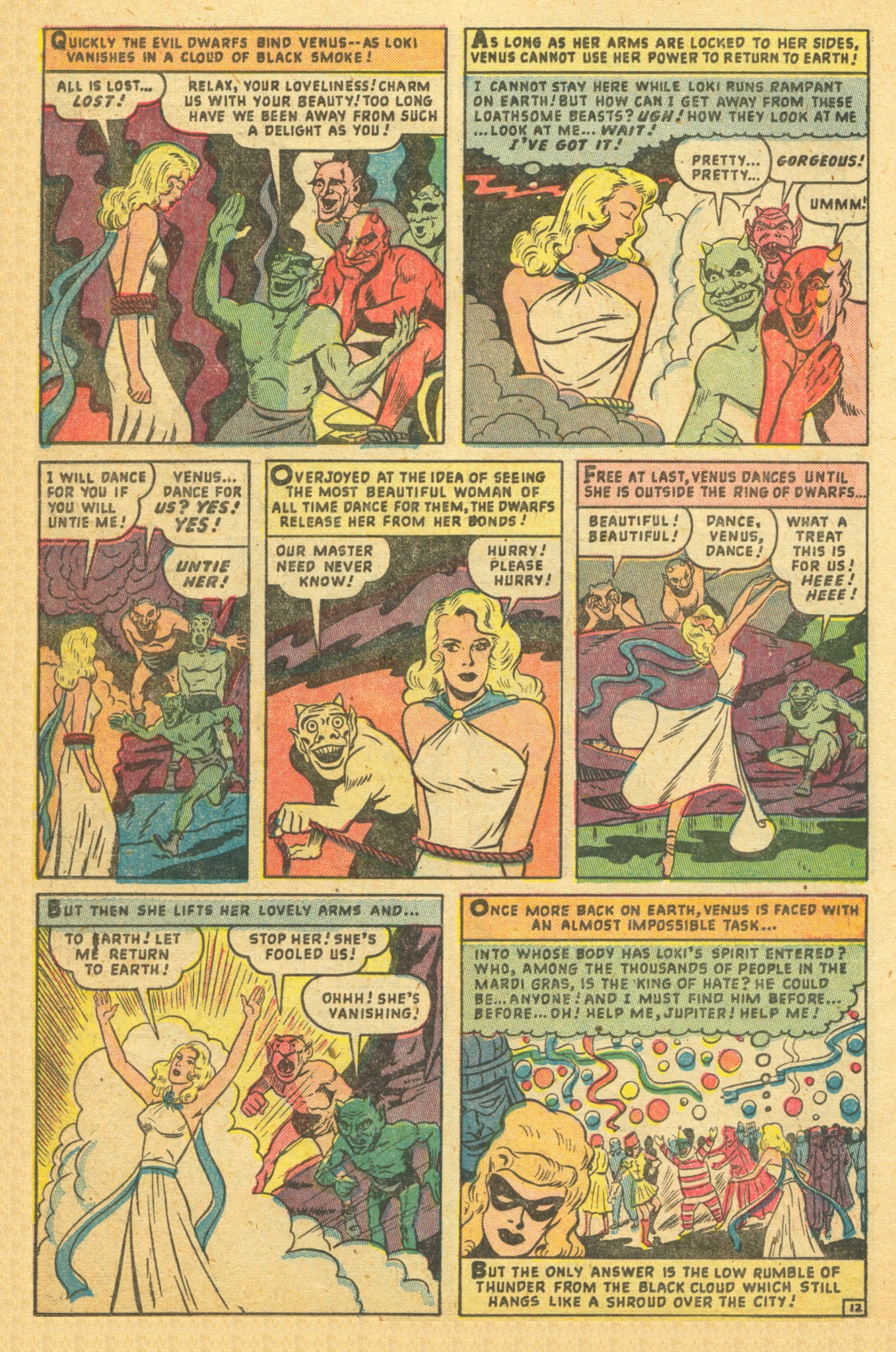 Read online Venus (1948) comic -  Issue #6 - 16