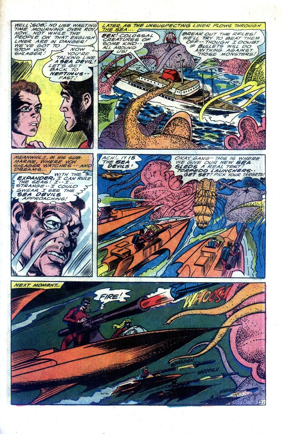 Read online Sea Devils comic -  Issue #27 - 30