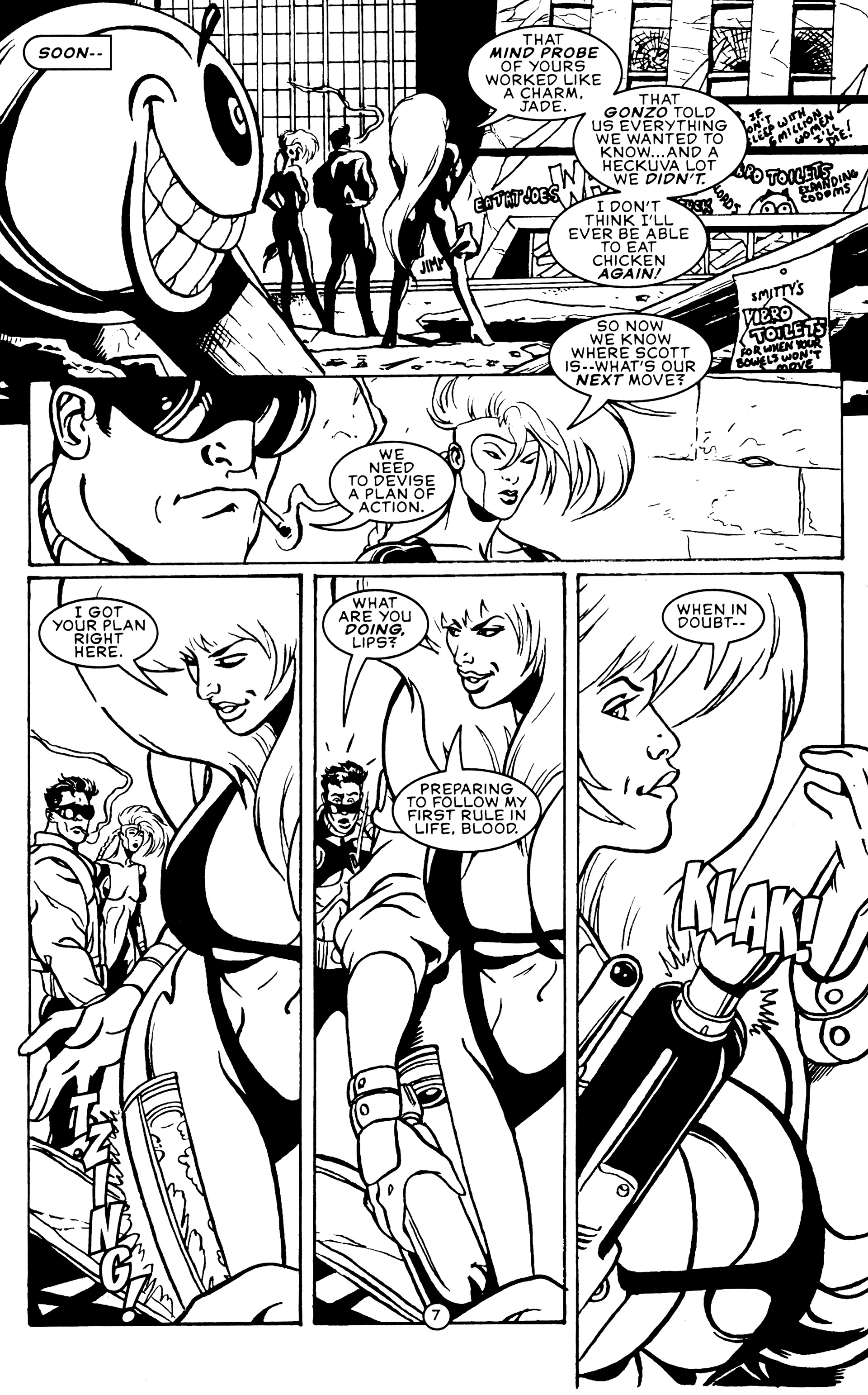 Read online Cybertrash and the Dog comic -  Issue # Full - 8