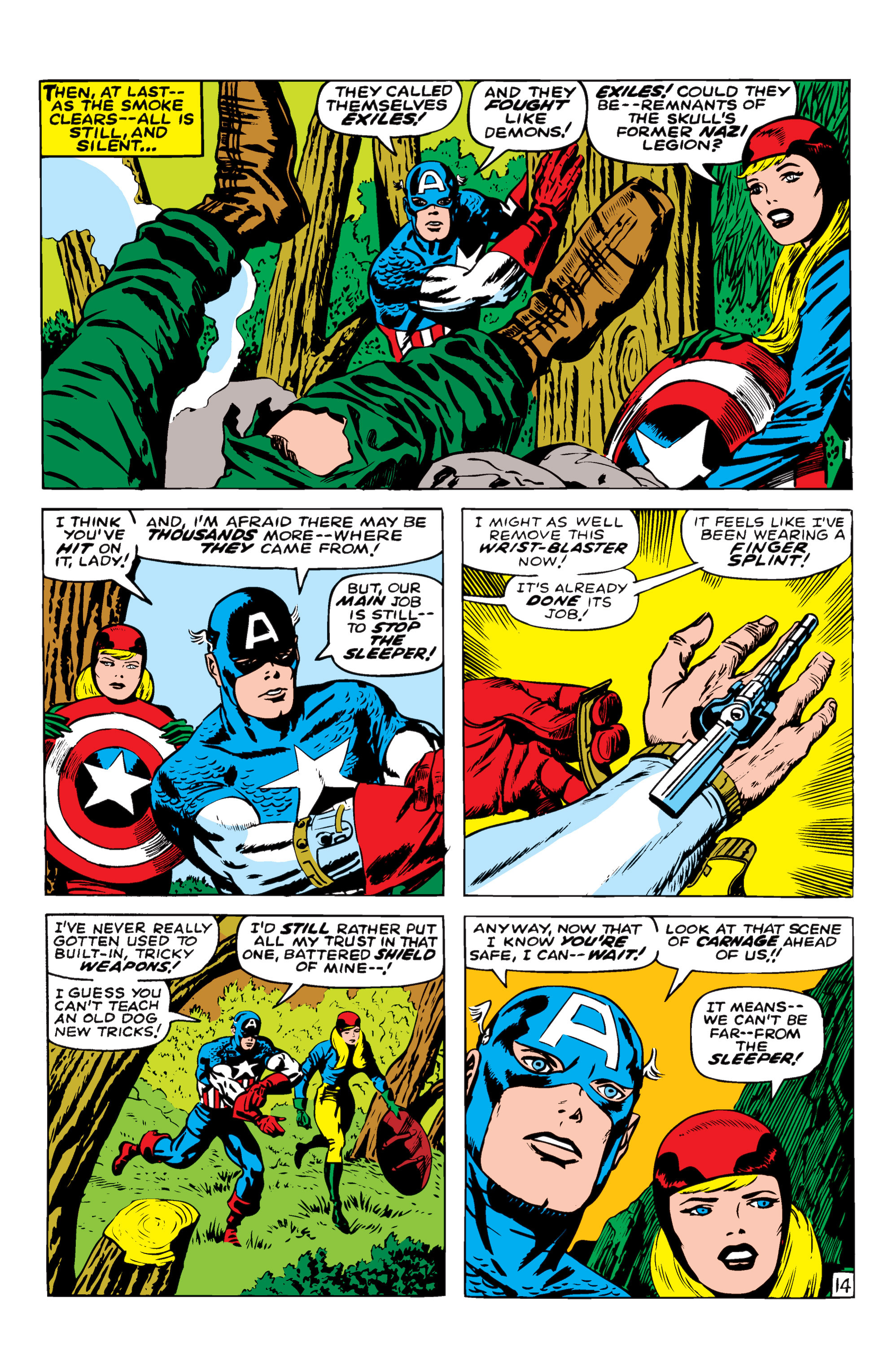 Read online Marvel Masterworks: Captain America comic -  Issue # TPB 3 (Part 1) - 41
