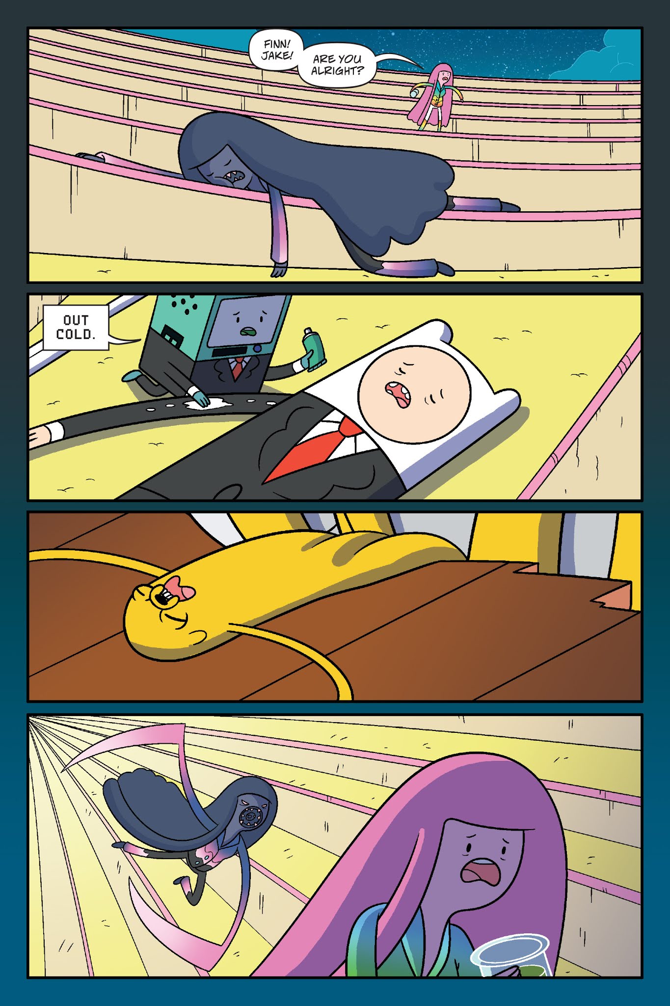 Read online Adventure Time: President Bubblegum comic -  Issue # TPB - 121