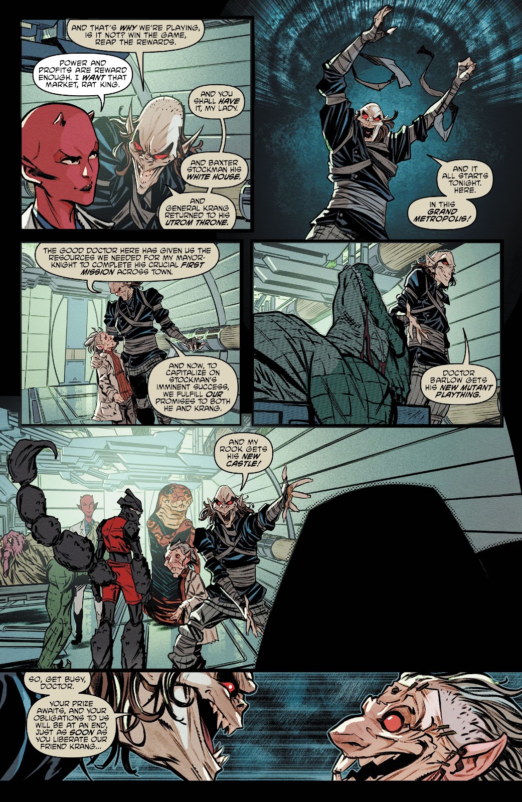 Teenage Mutant Ninja Turtles: The Armageddon Game issue 1 - Page 22