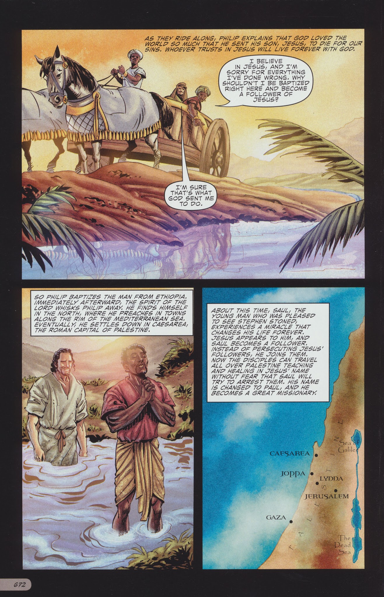 Read online The Action Bible comic -  Issue # TPB 2 - 295