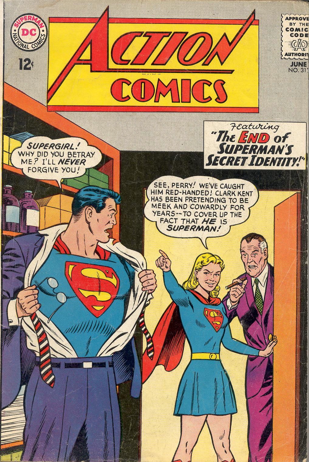 Read online Action Comics (1938) comic -  Issue #313 - 1