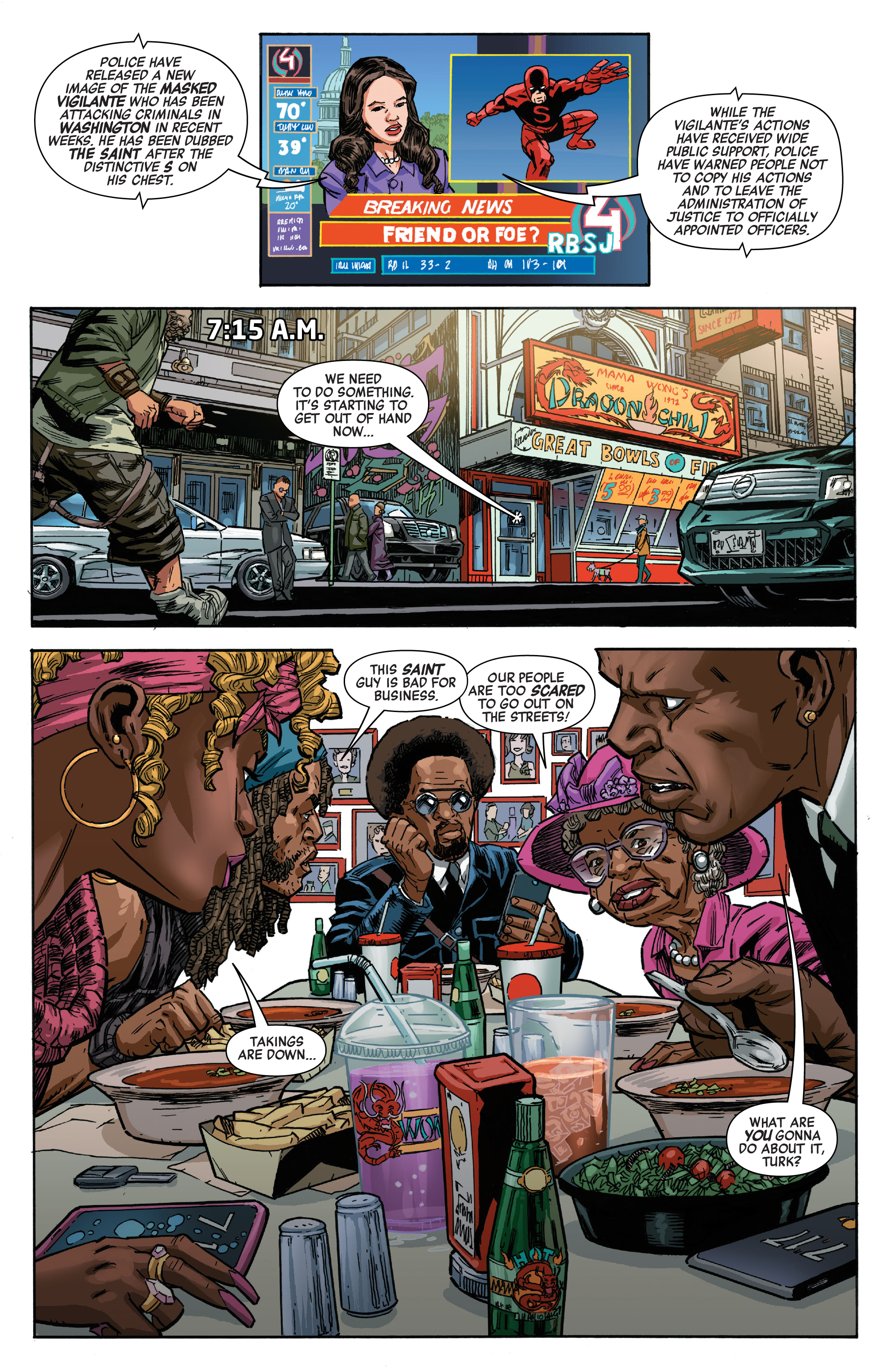 Read online Heroes Reborn: One-Shots comic -  Issue # American Knights - 9