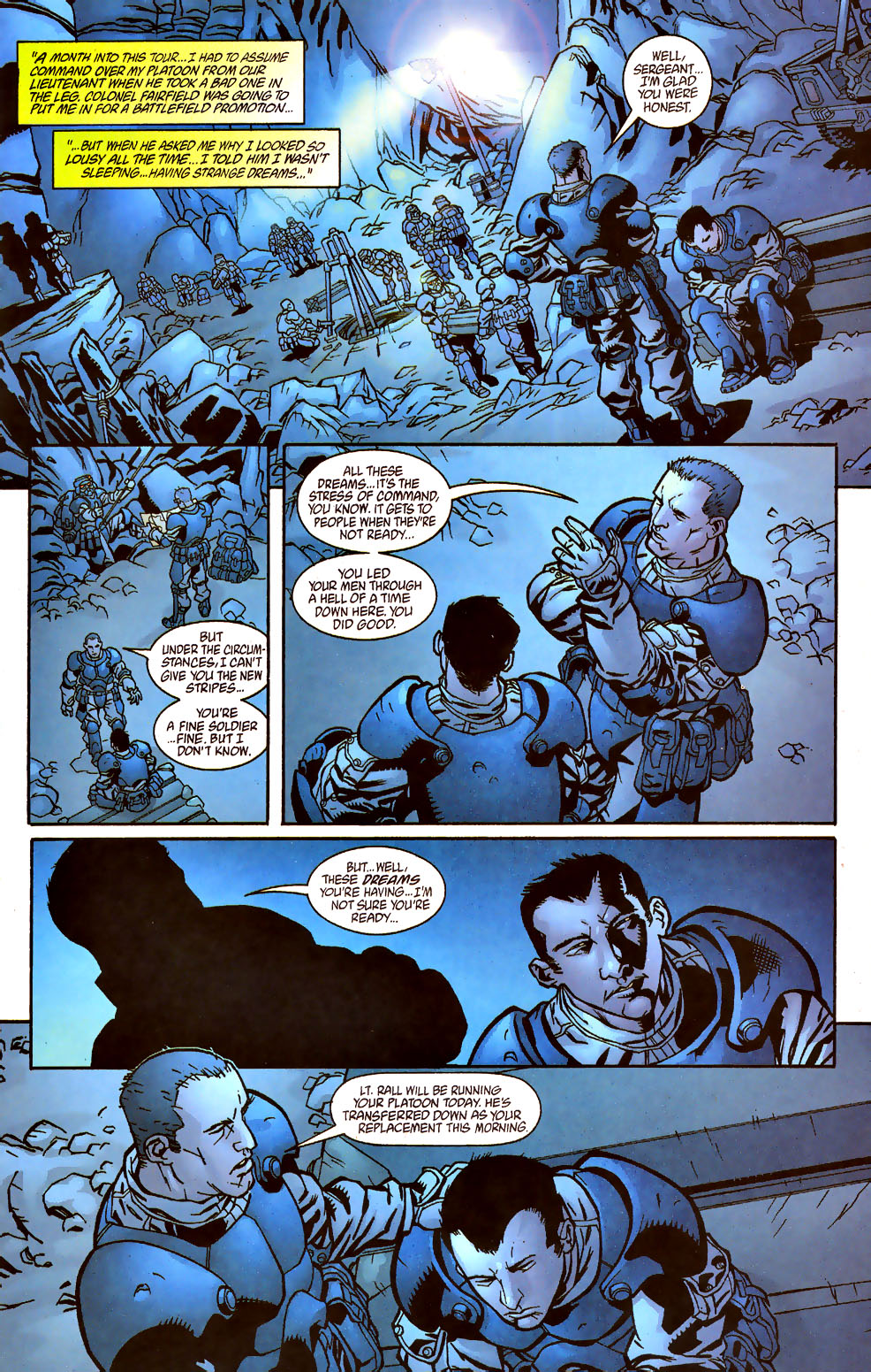 Read online Human Defense Corps comic -  Issue #3 - 16