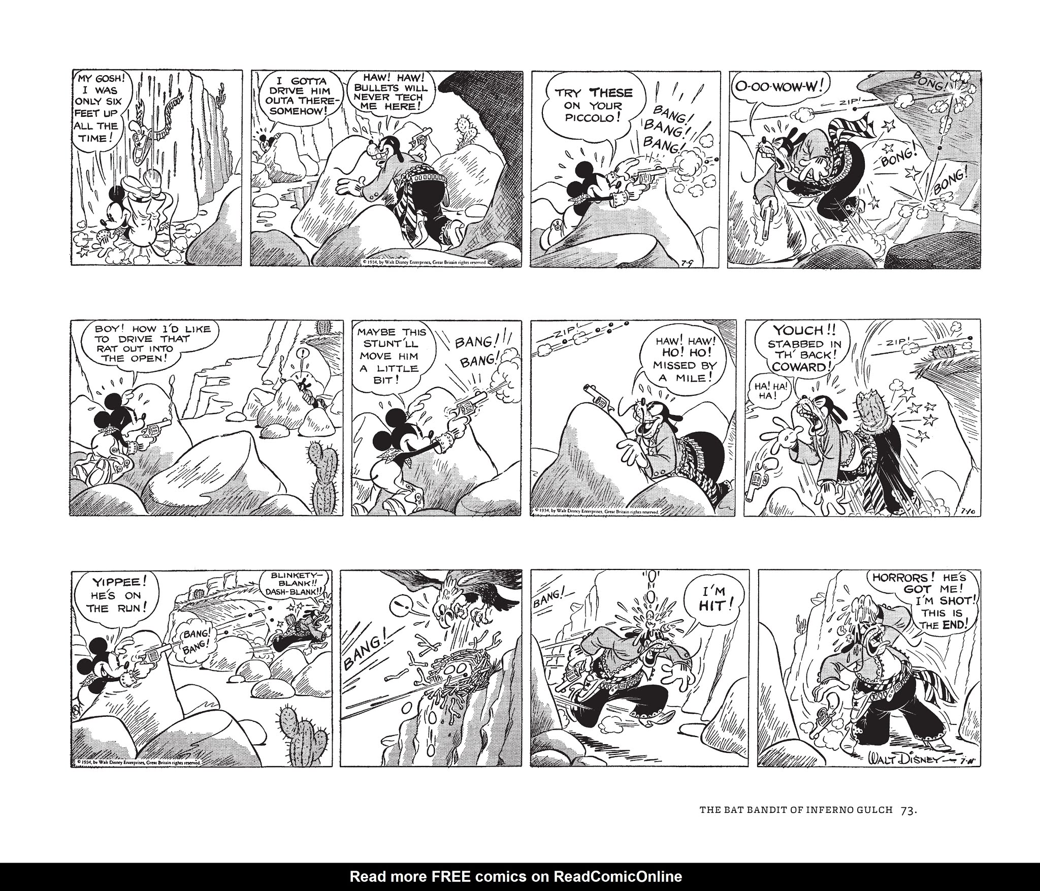 Read online Walt Disney's Mickey Mouse by Floyd Gottfredson comic -  Issue # TPB 3 (Part 1) - 73