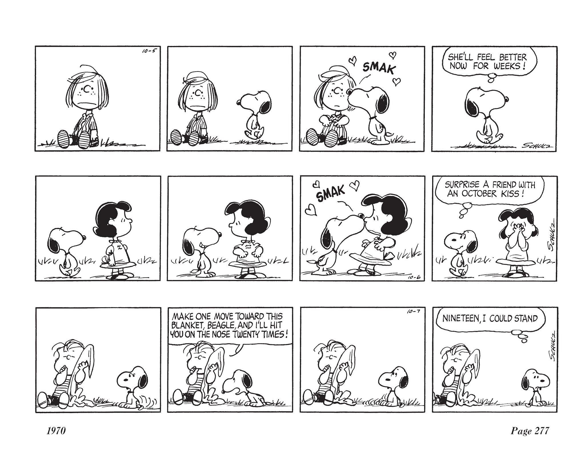 Read online The Complete Peanuts comic -  Issue # TPB 10 - 290