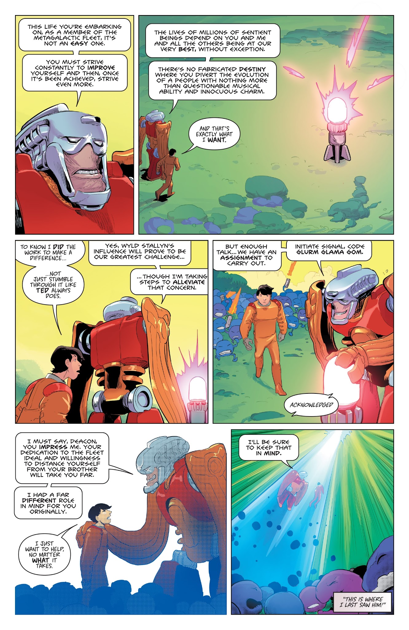 Read online Bill & Ted Save the Universe comic -  Issue #4 - 8