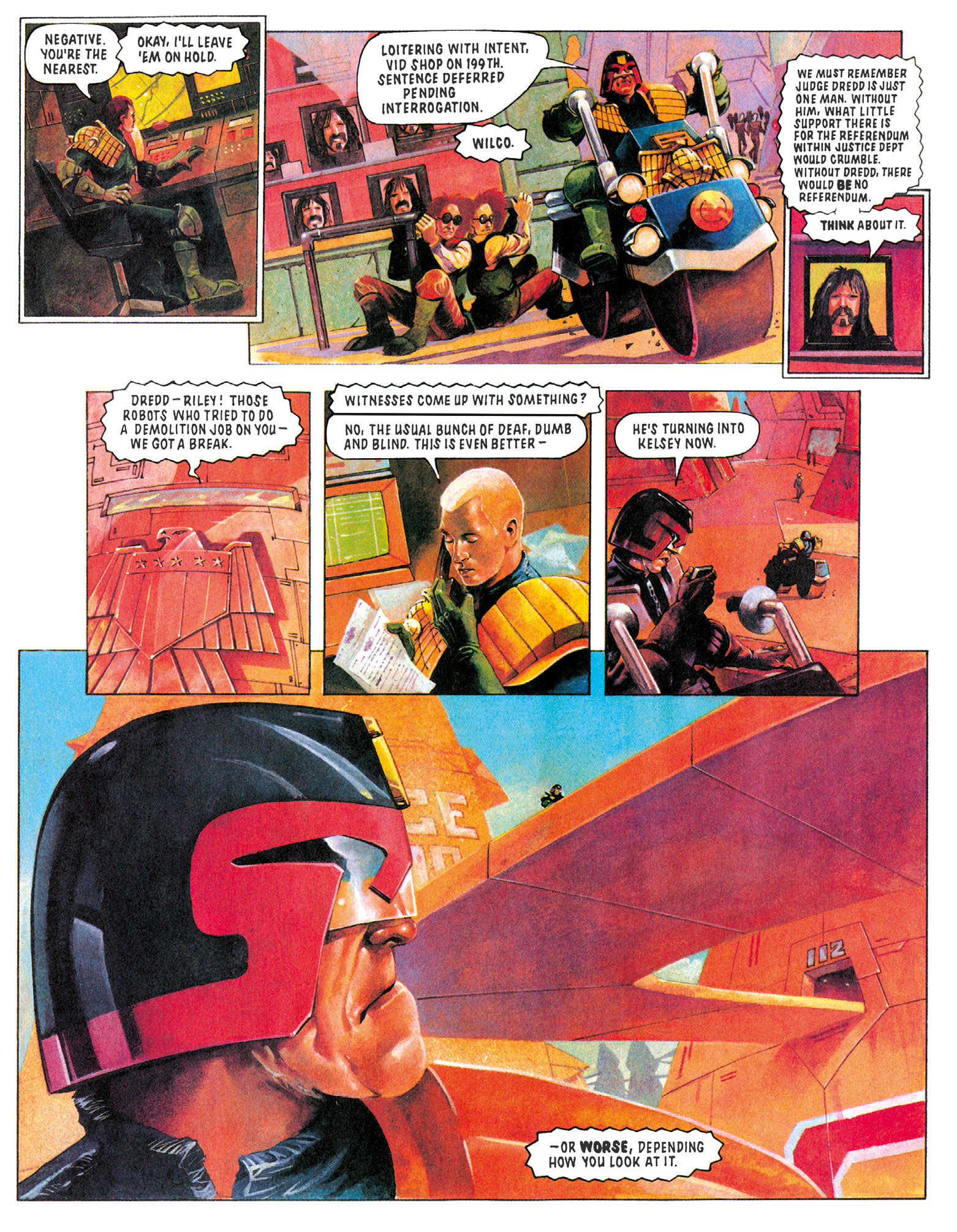 Read online Essential Judge Dredd: America comic -  Issue # TPB (Part 2) - 24