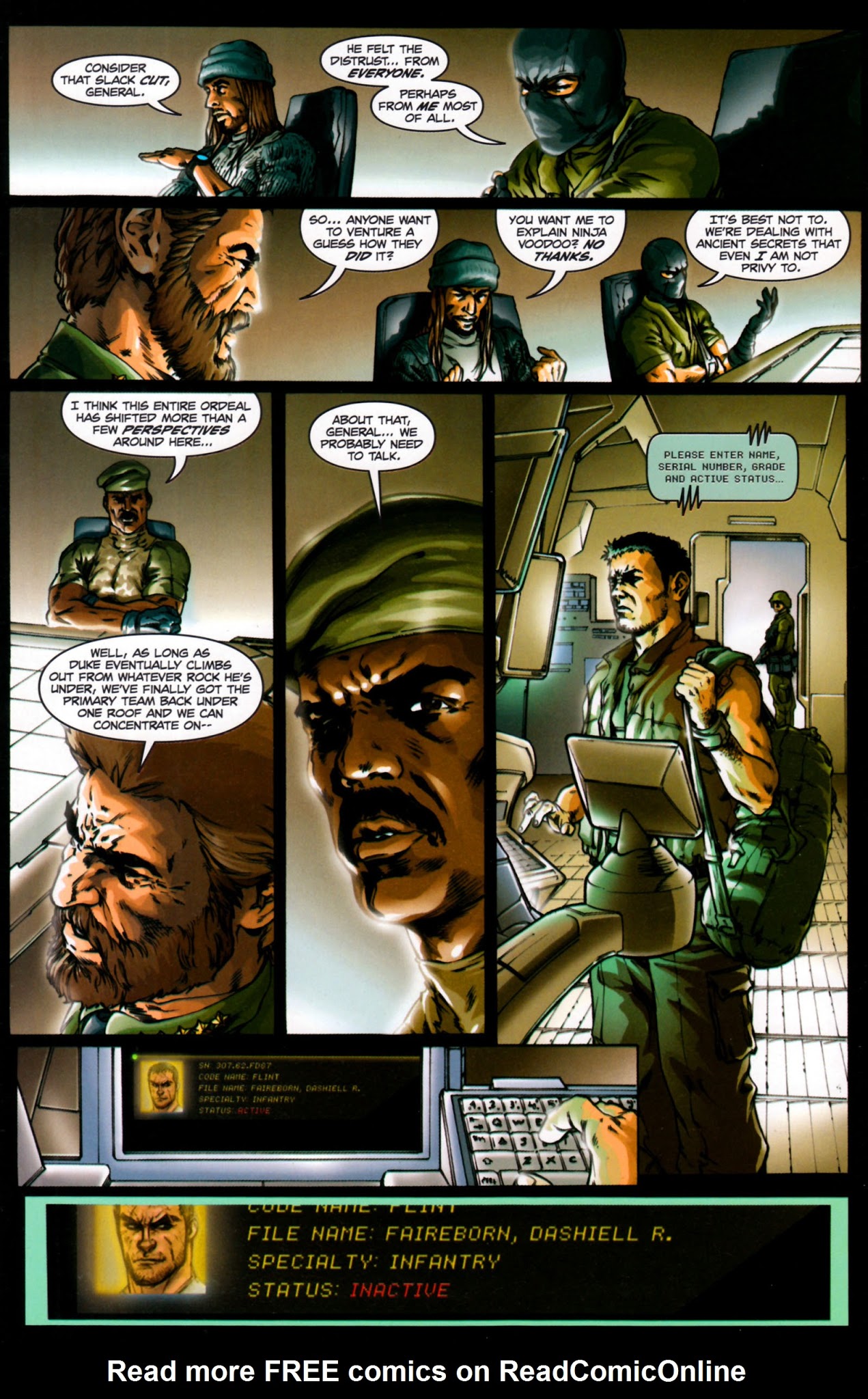 Read online G.I. Joe (2005) comic -  Issue #12 - 30