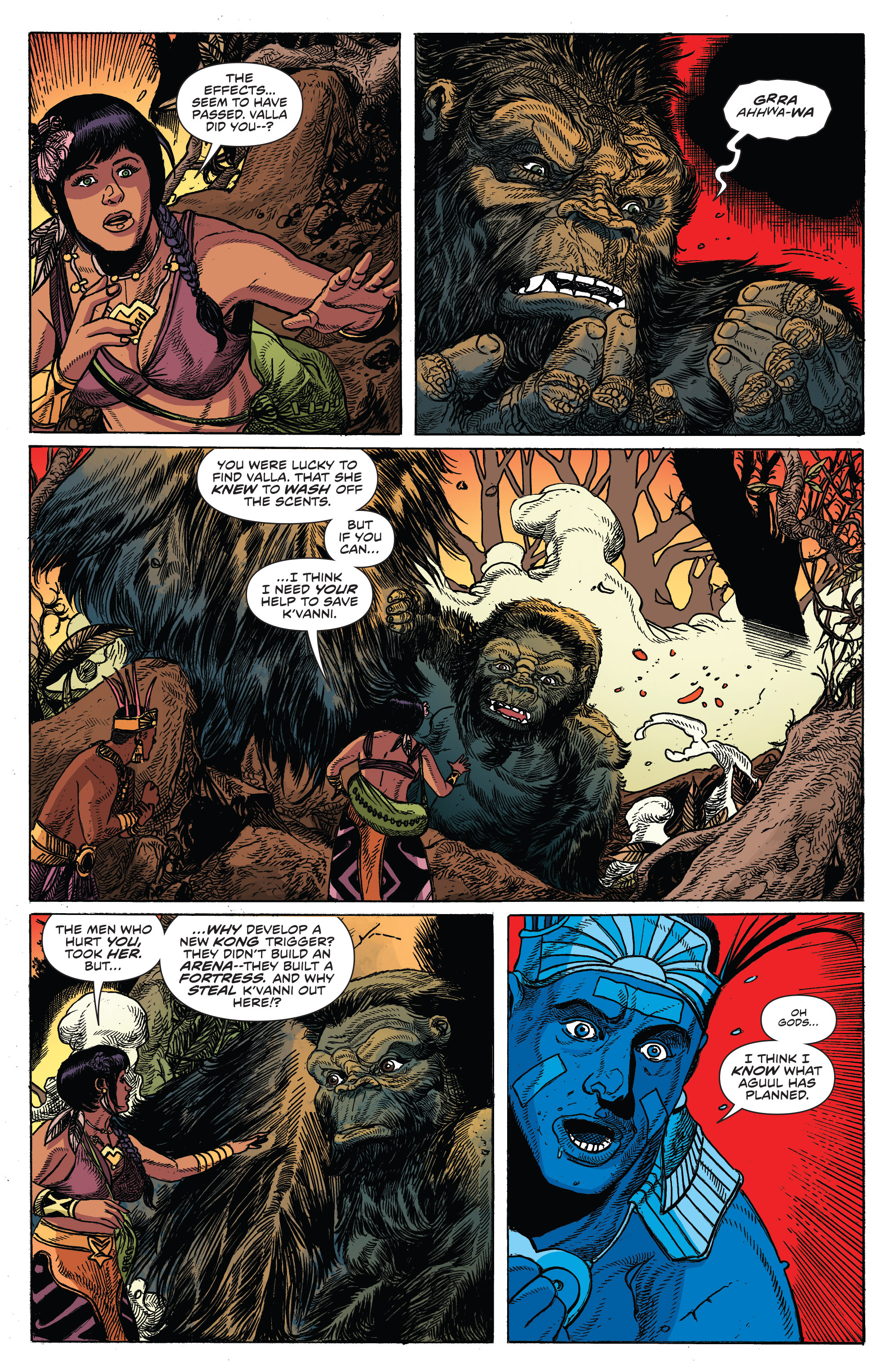 Read online Kong Of Skull Island comic -  Issue #11 - 13