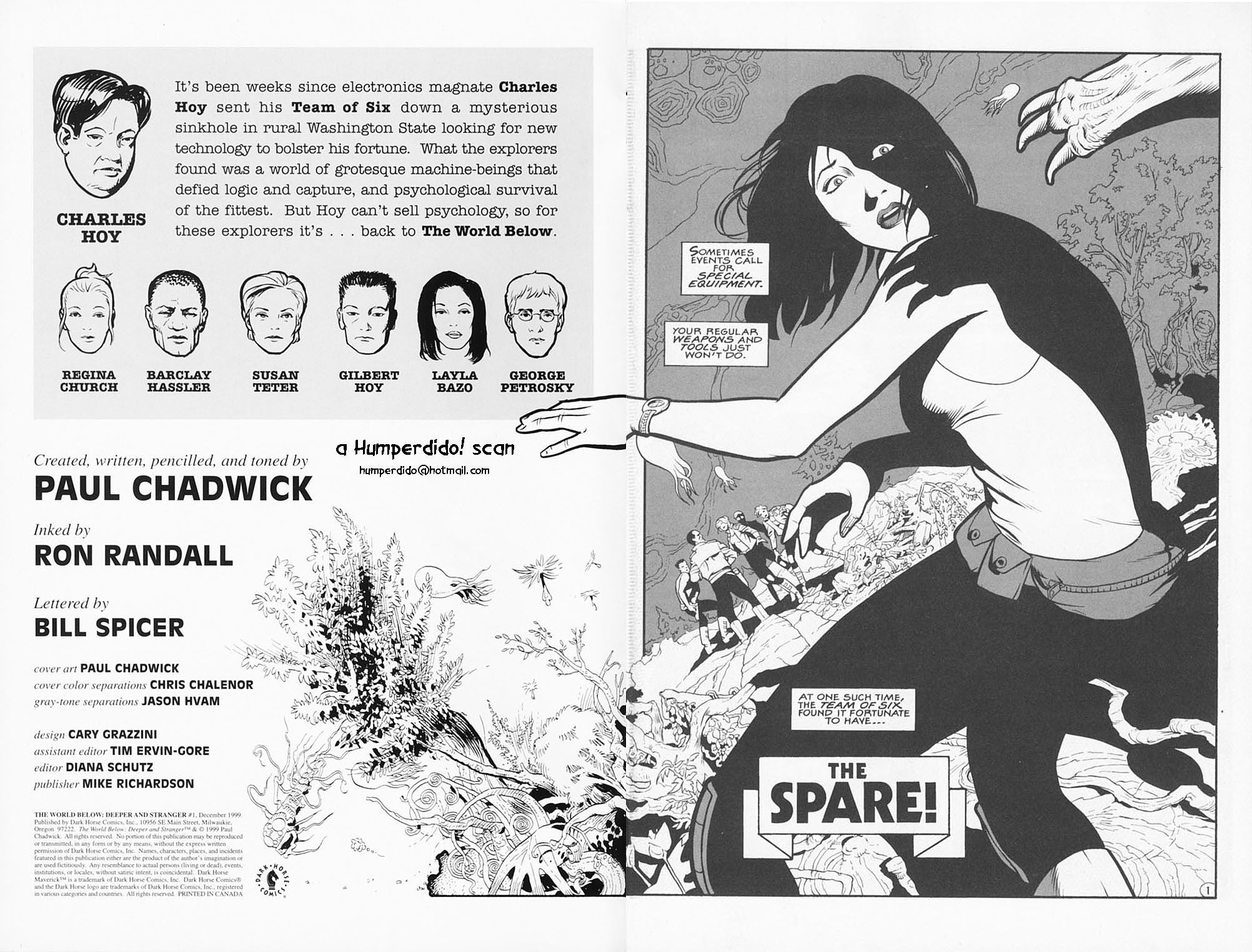 Read online World Below: Deeper And Stranger comic -  Issue #1 - 2