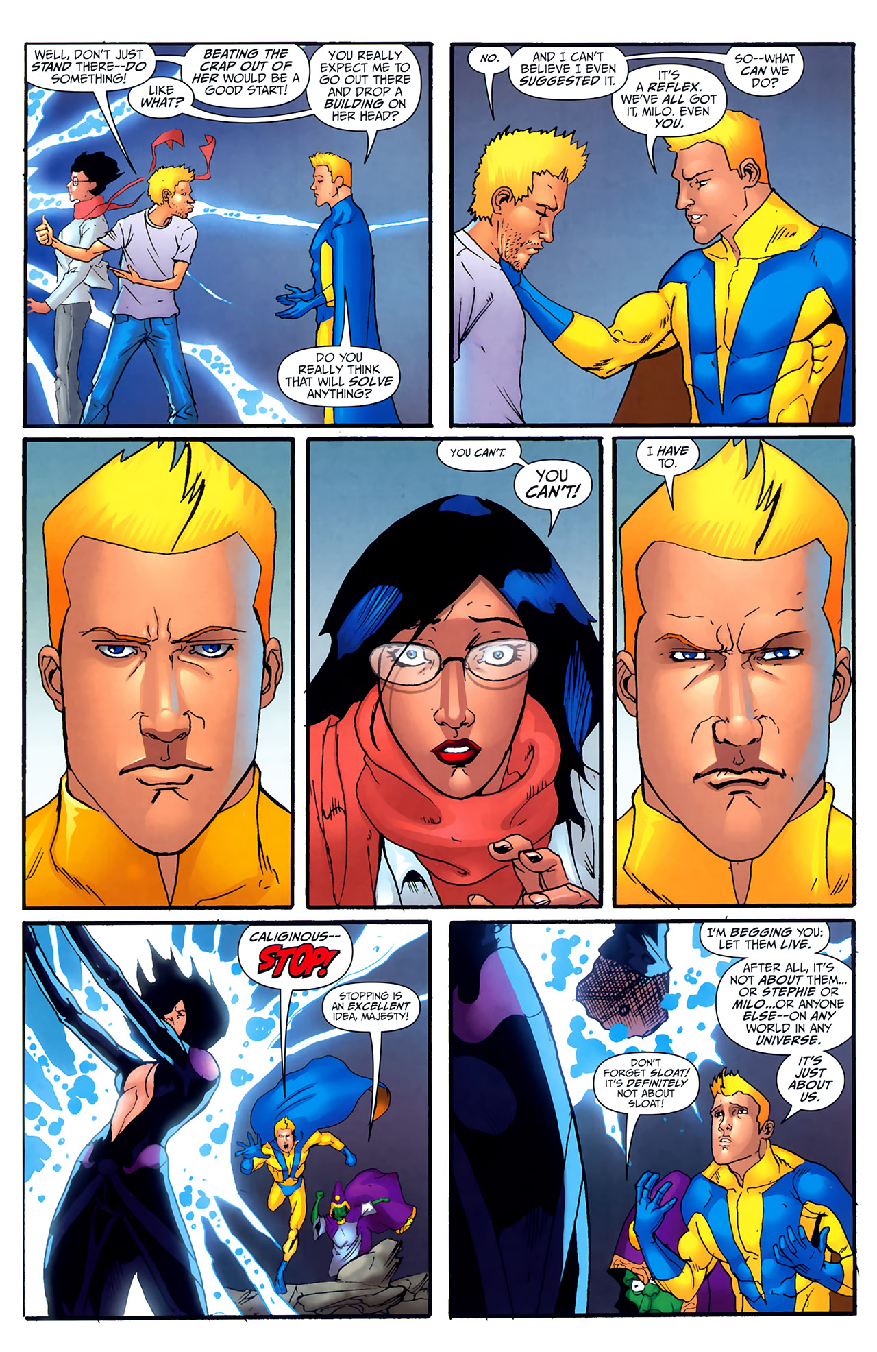 Read online Hero Squared: Love And Death comic -  Issue #3 - 10