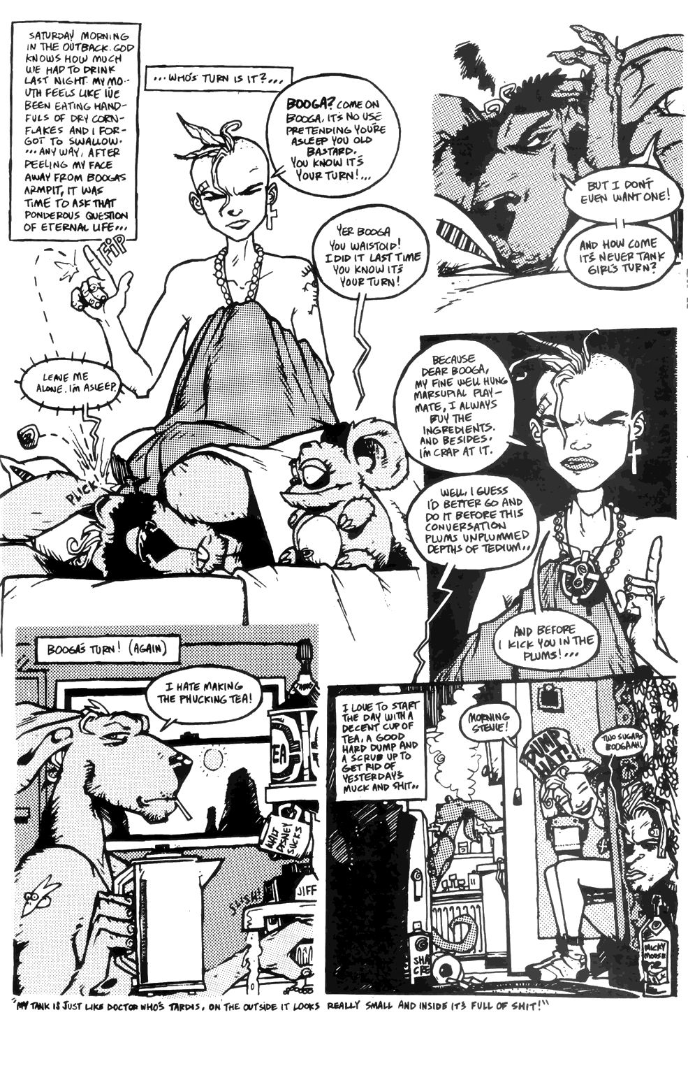 Read online Tank Girl (1991) comic -  Issue #4 - 8