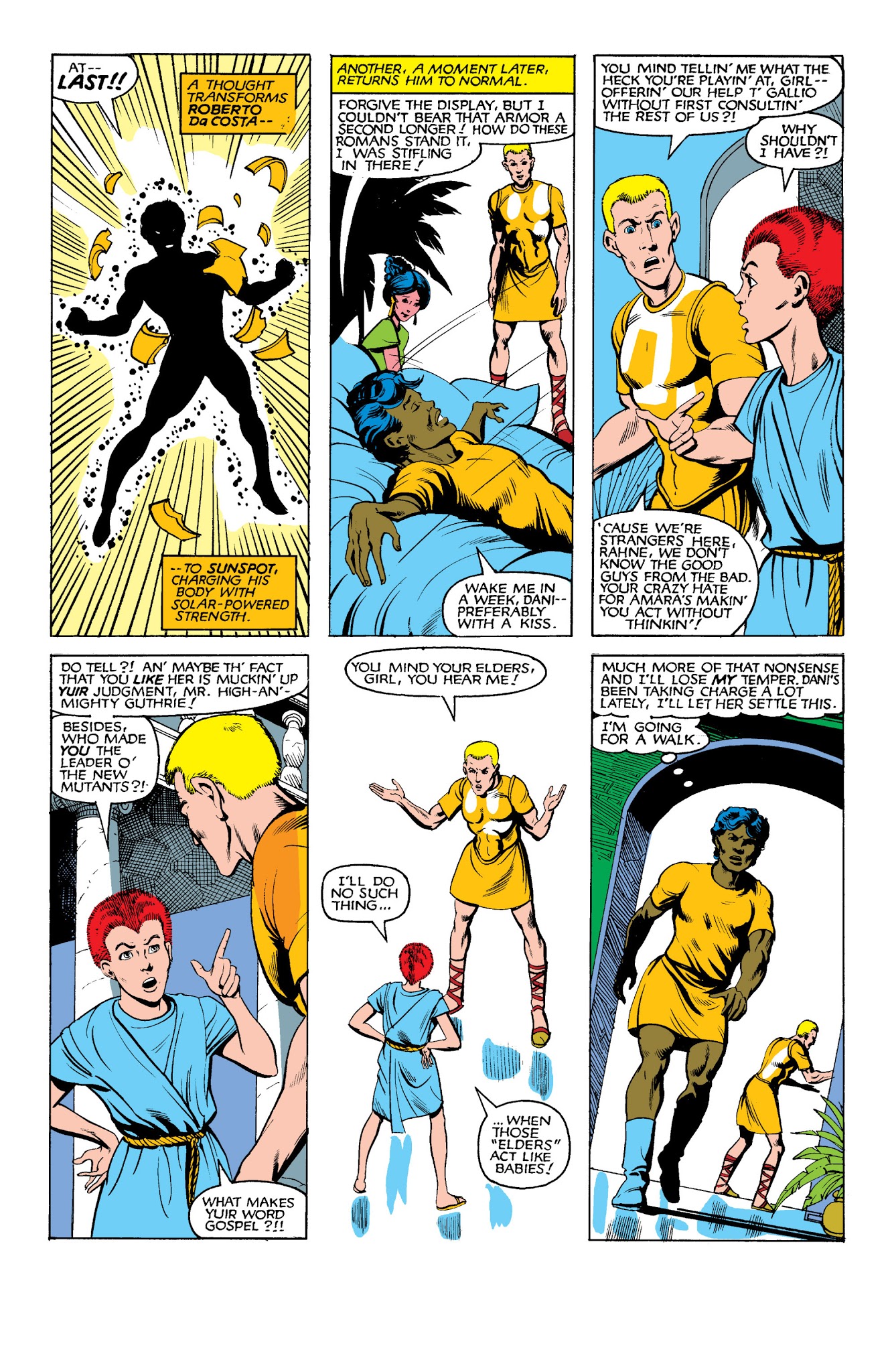 Read online New Mutants Classic comic -  Issue # TPB 2 - 54