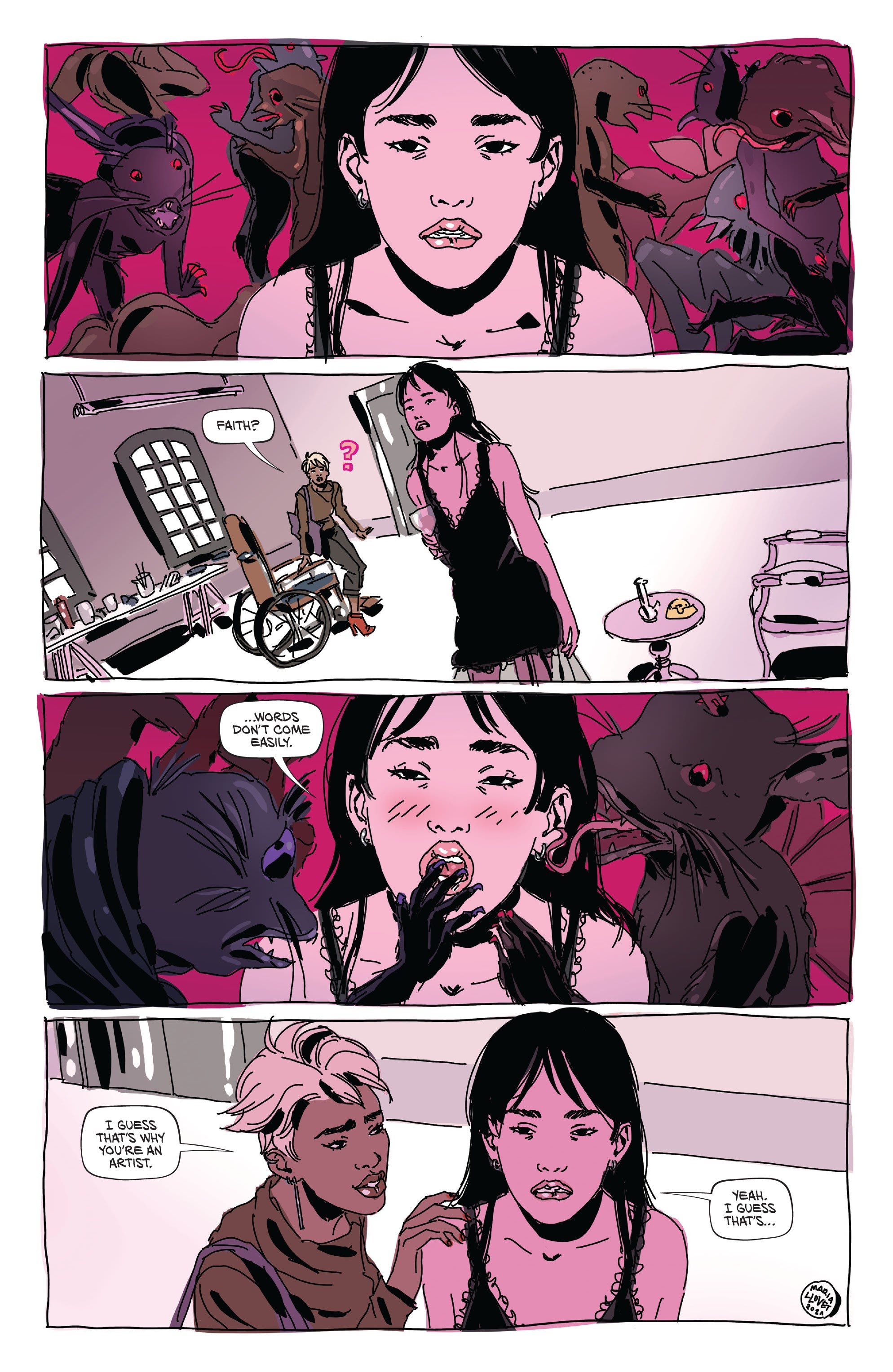 Read online Faithless III comic -  Issue #1 - 18