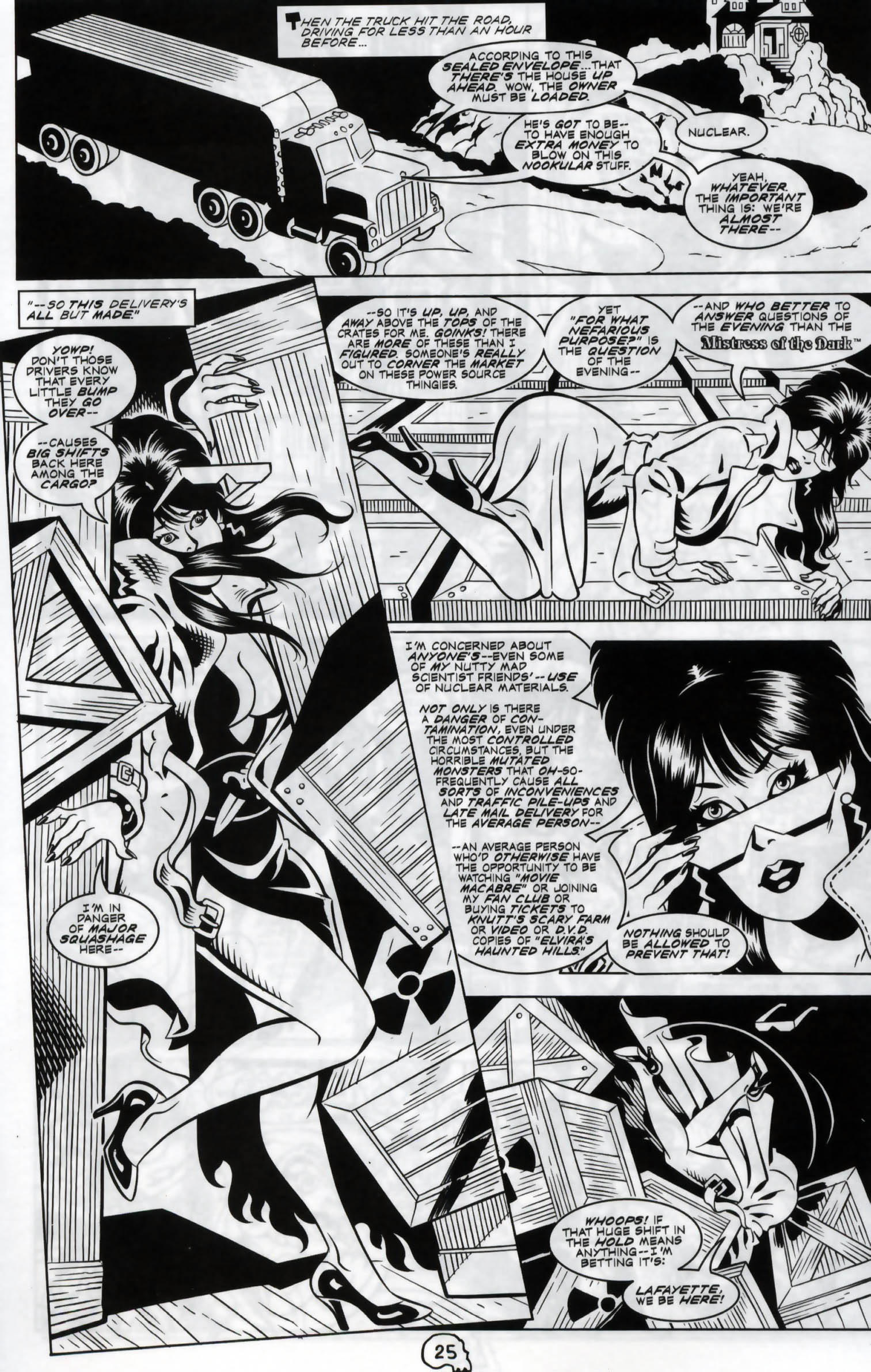Read online Elvira, Mistress of the Dark comic -  Issue #120 - 22