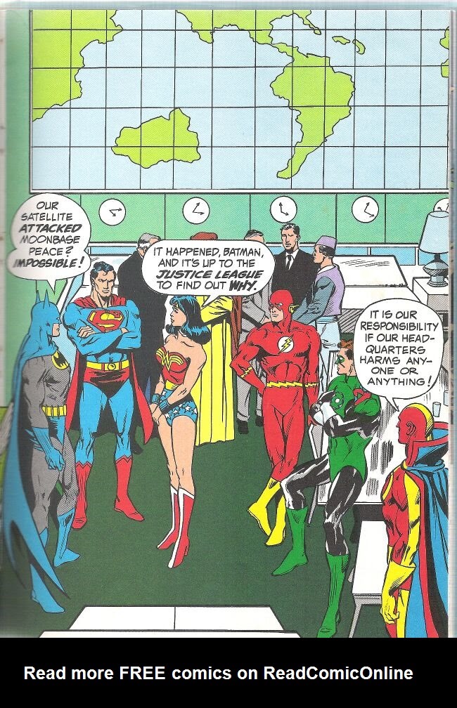 Read online Justice League of America in The Lunar Invaders comic -  Issue # Full - 13